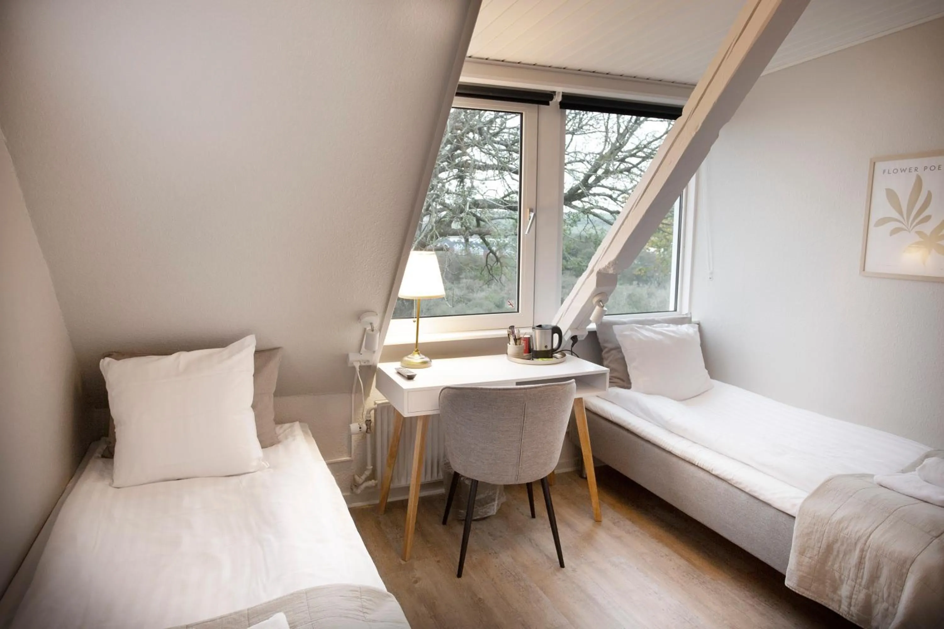 Bed in HotelVFjorden