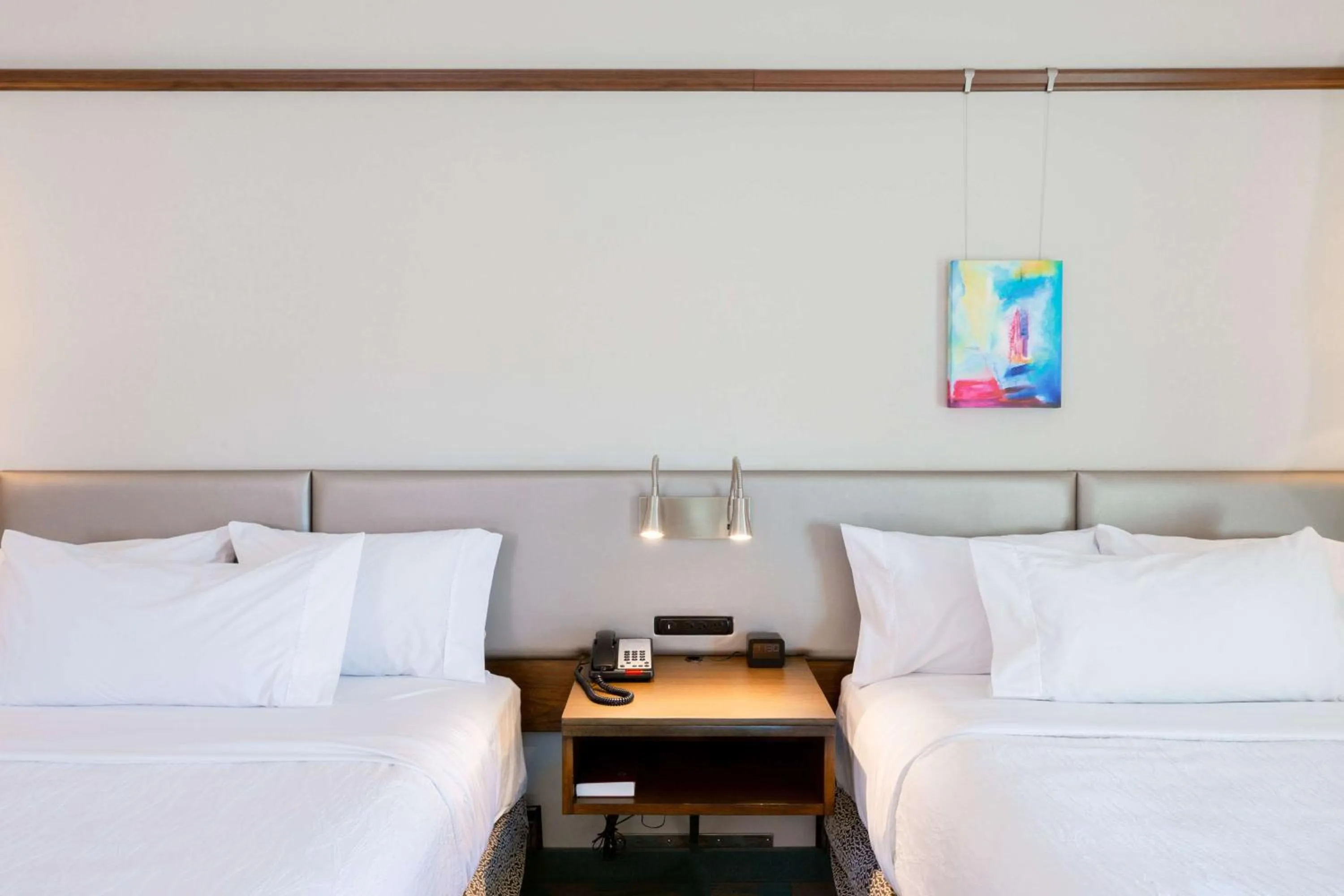 Bed in Hilton Garden Inn Asheville Downtown