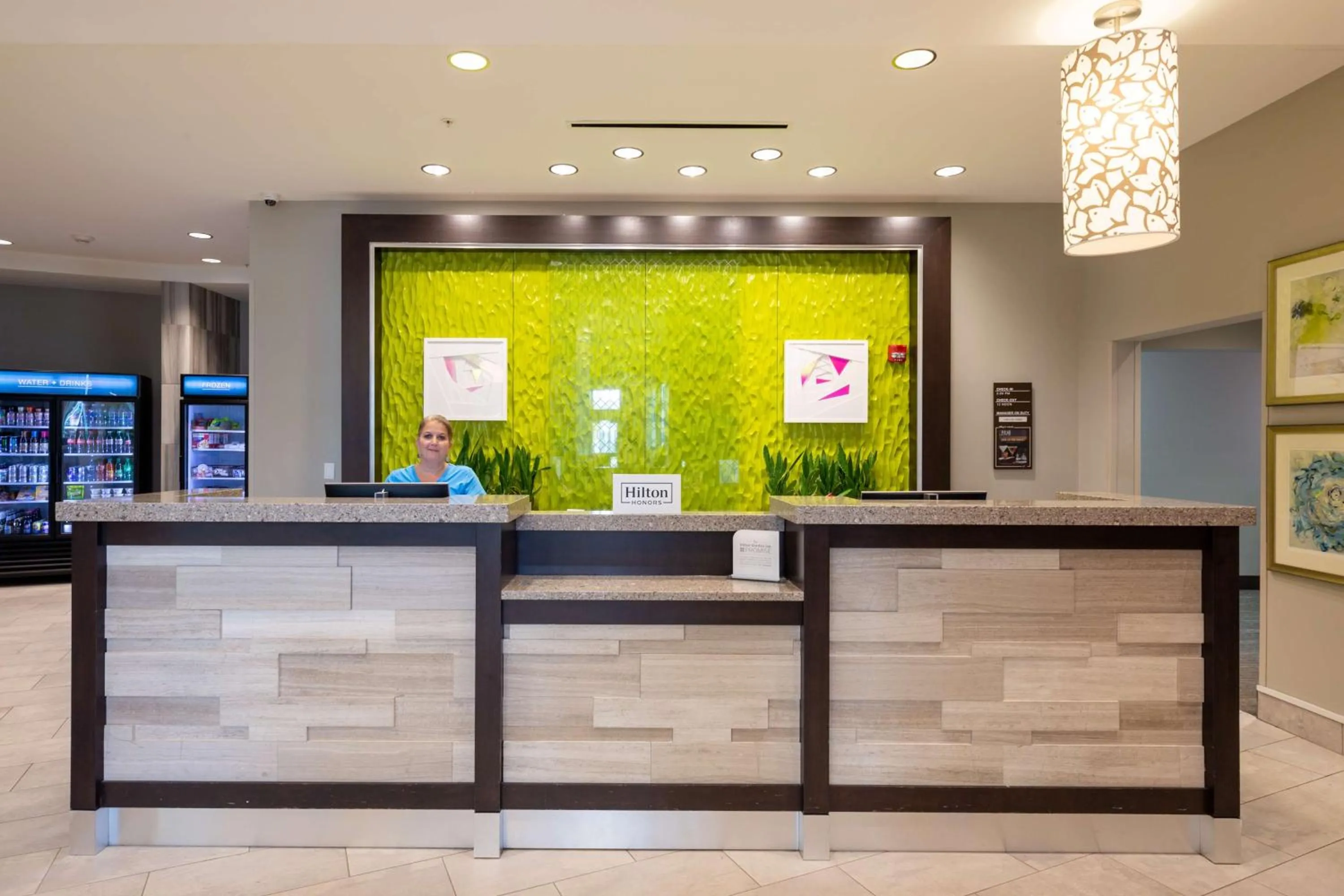 Lobby or reception in Hilton Garden Inn Asheville Downtown