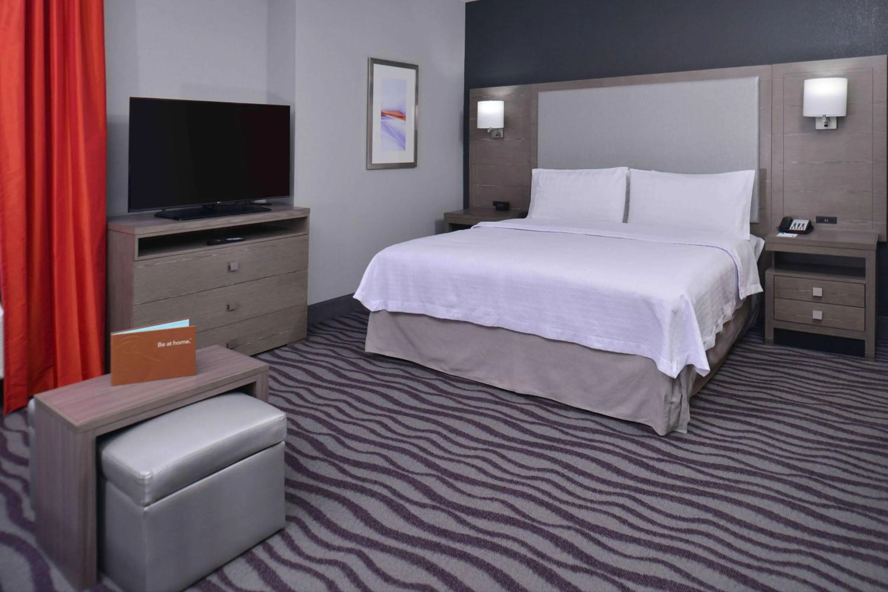 Bed in Homewood Suites by Hilton Trophy Club Southlake