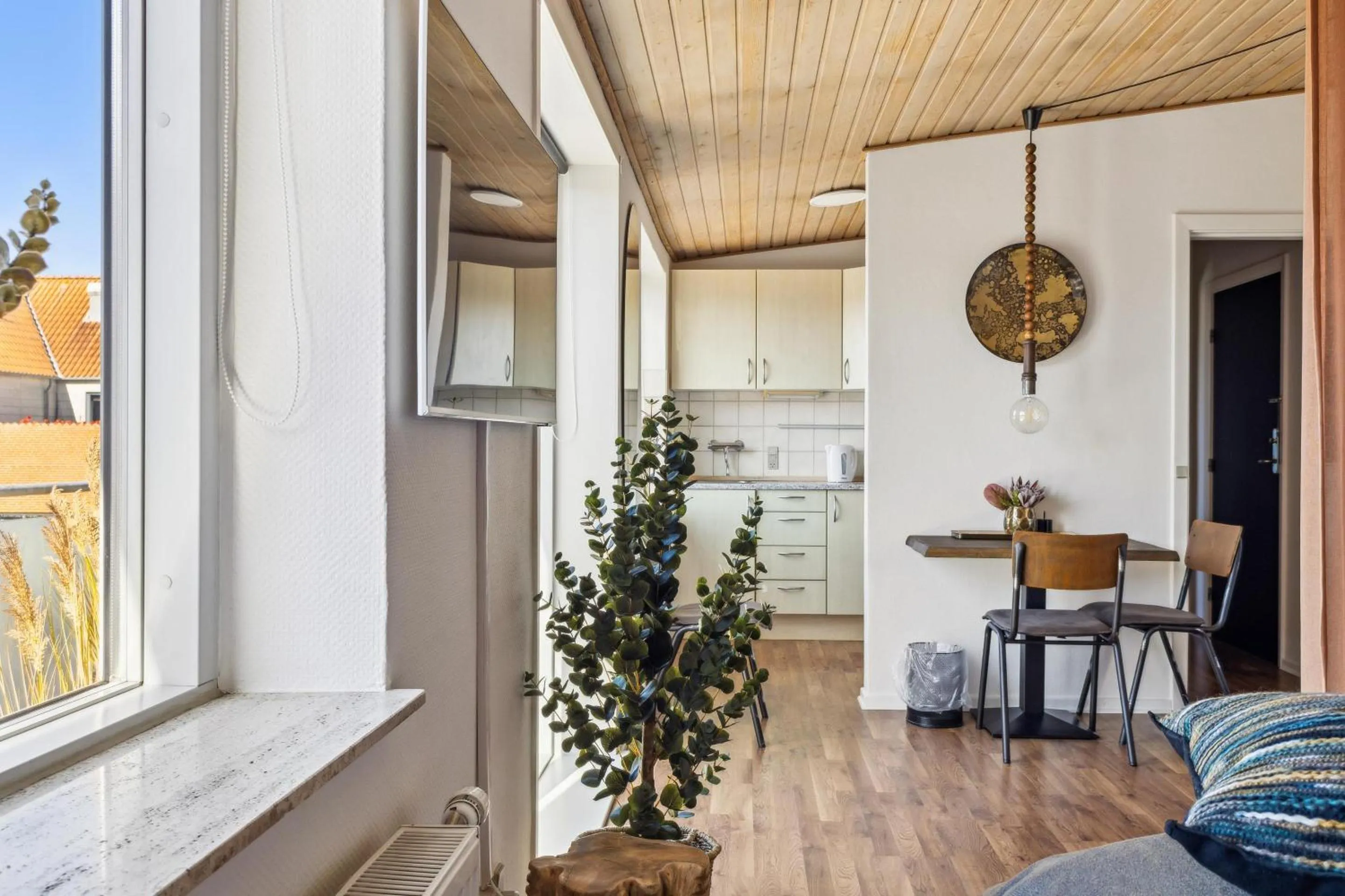 Kitchen or kitchenette in Hotel Ringkøbing