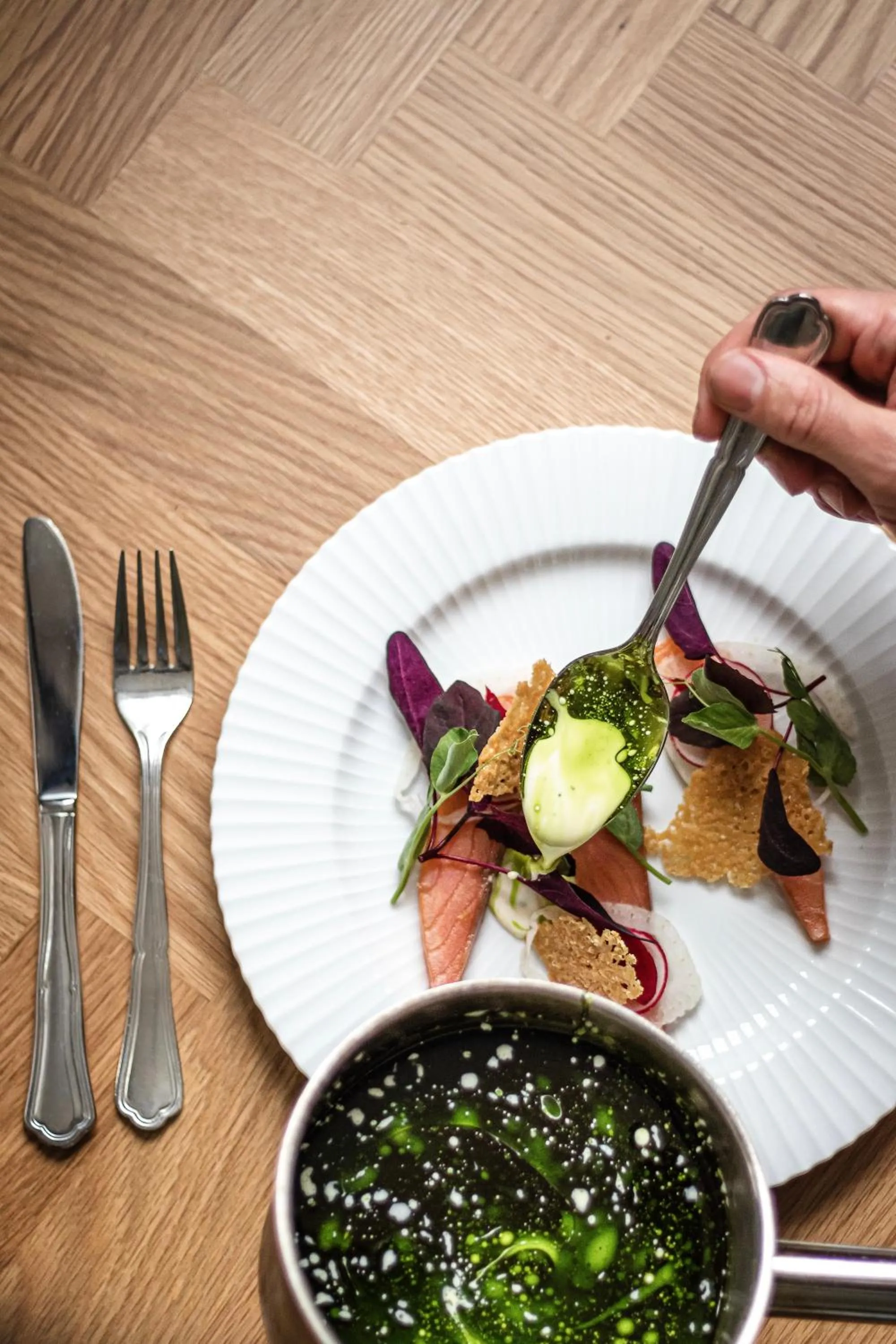 Restaurant/places to eat in Hotel Sørup Herregaard