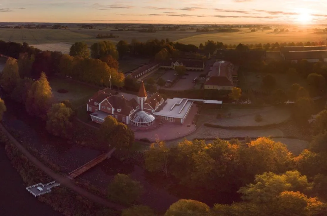 Garden in Hotel Sørup Herregaard