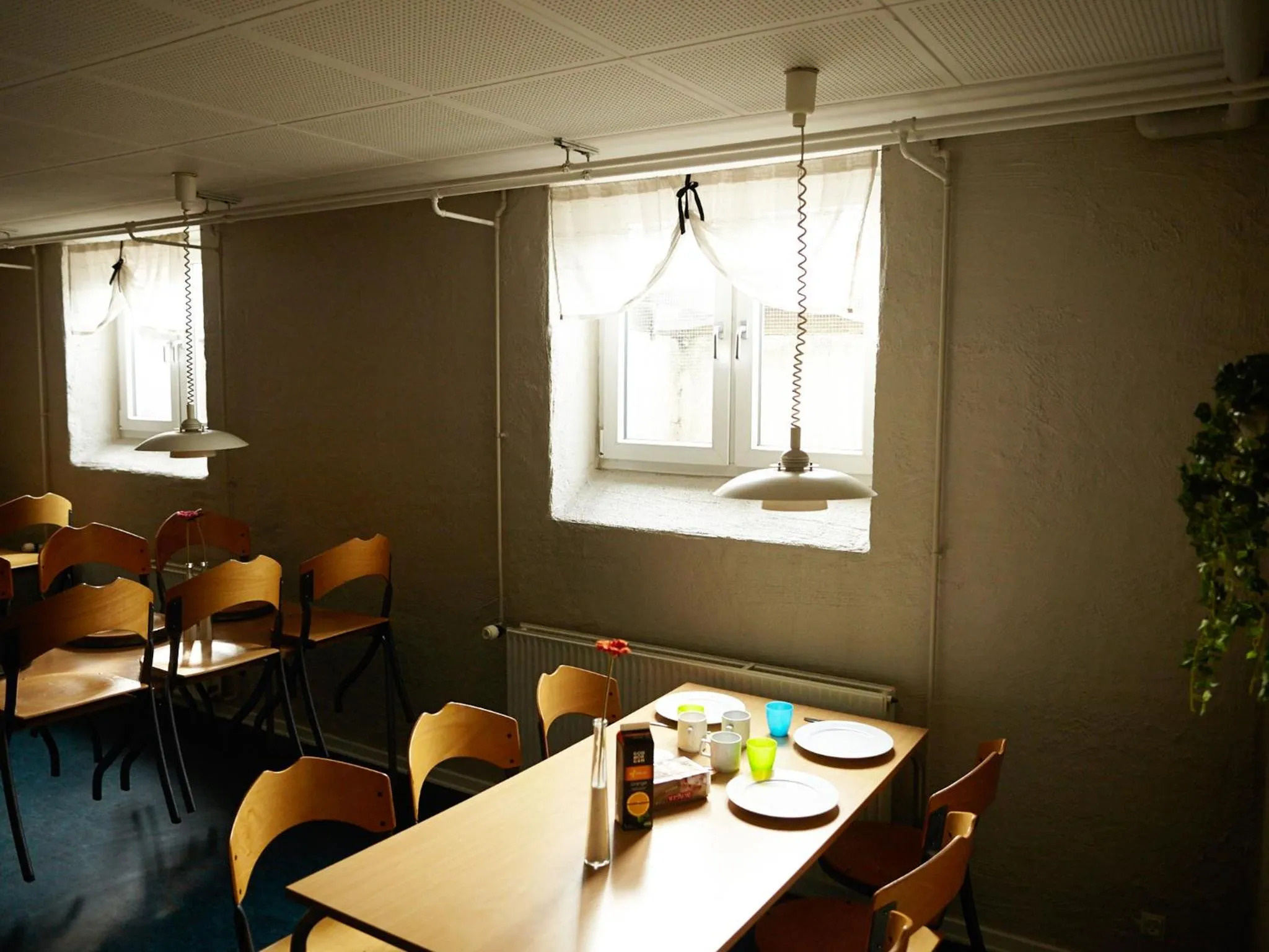 Communal lounge/ TV room in Danhostel Odense City