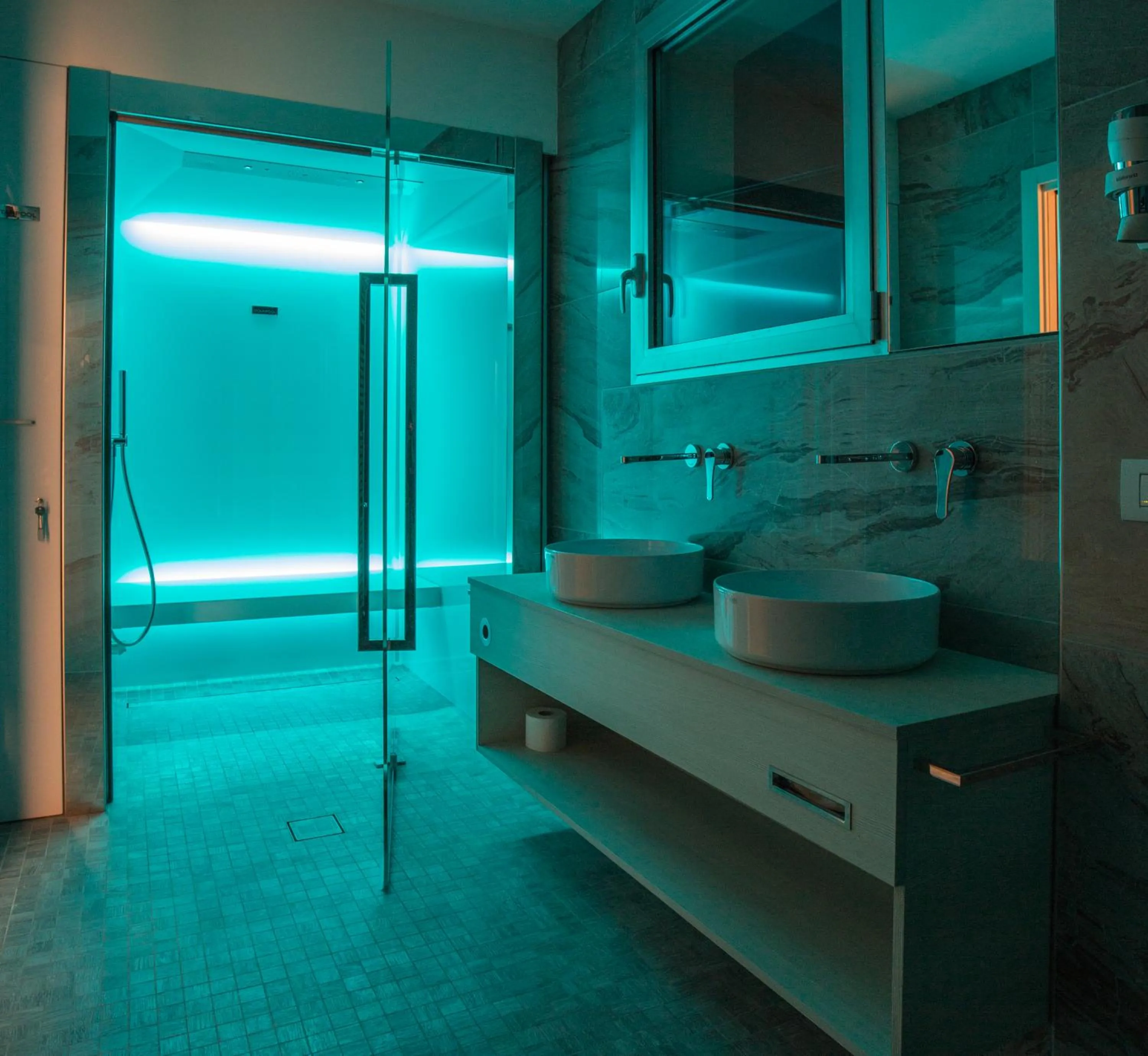 Bathroom in Hotel Savini