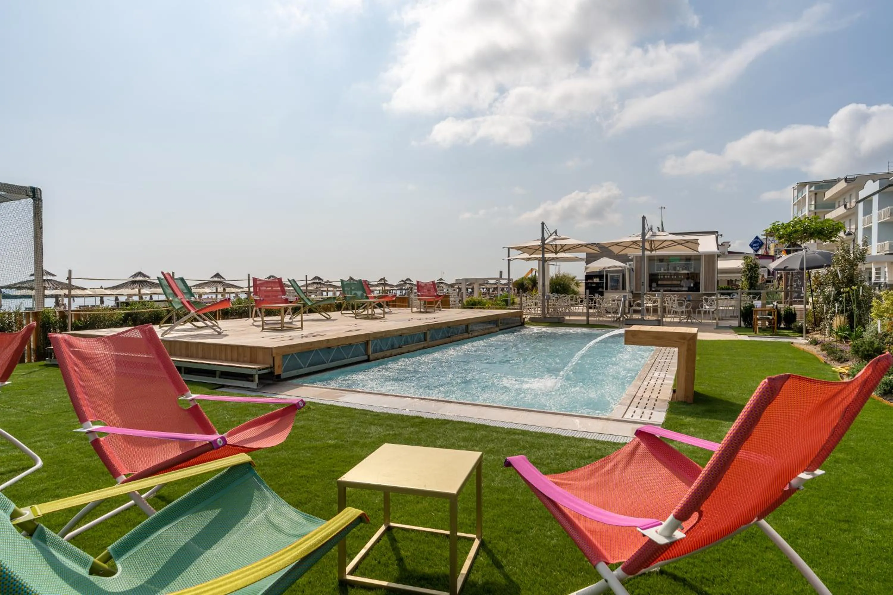 Swimming pool in Hotel Savini