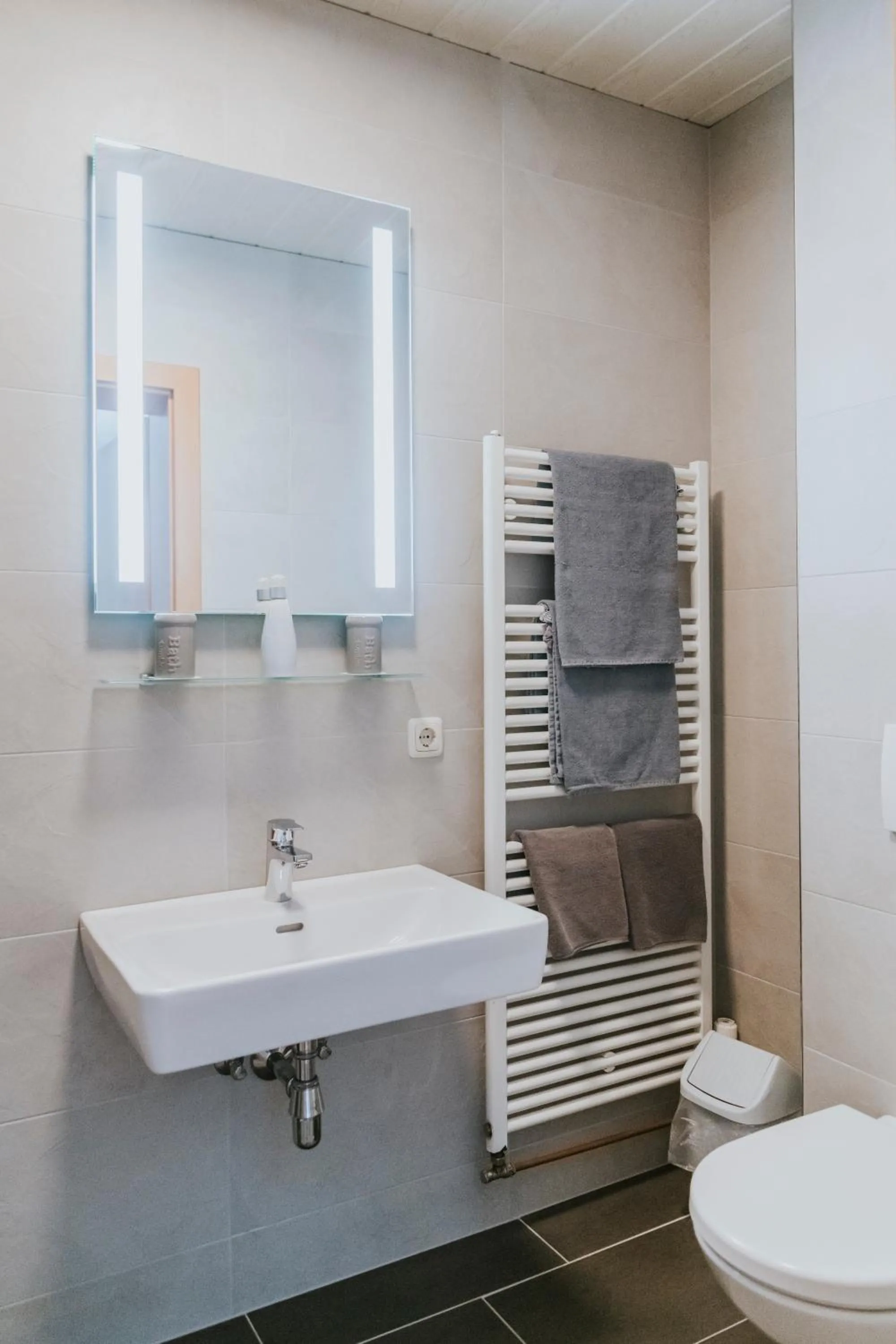 Bathroom in Gasthaus zur Waldschenke