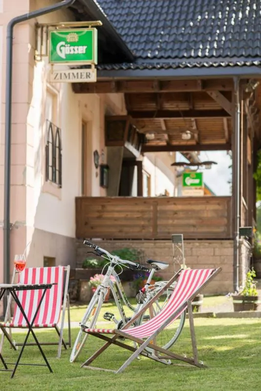 sunbed in Gasthaus zur Waldschenke