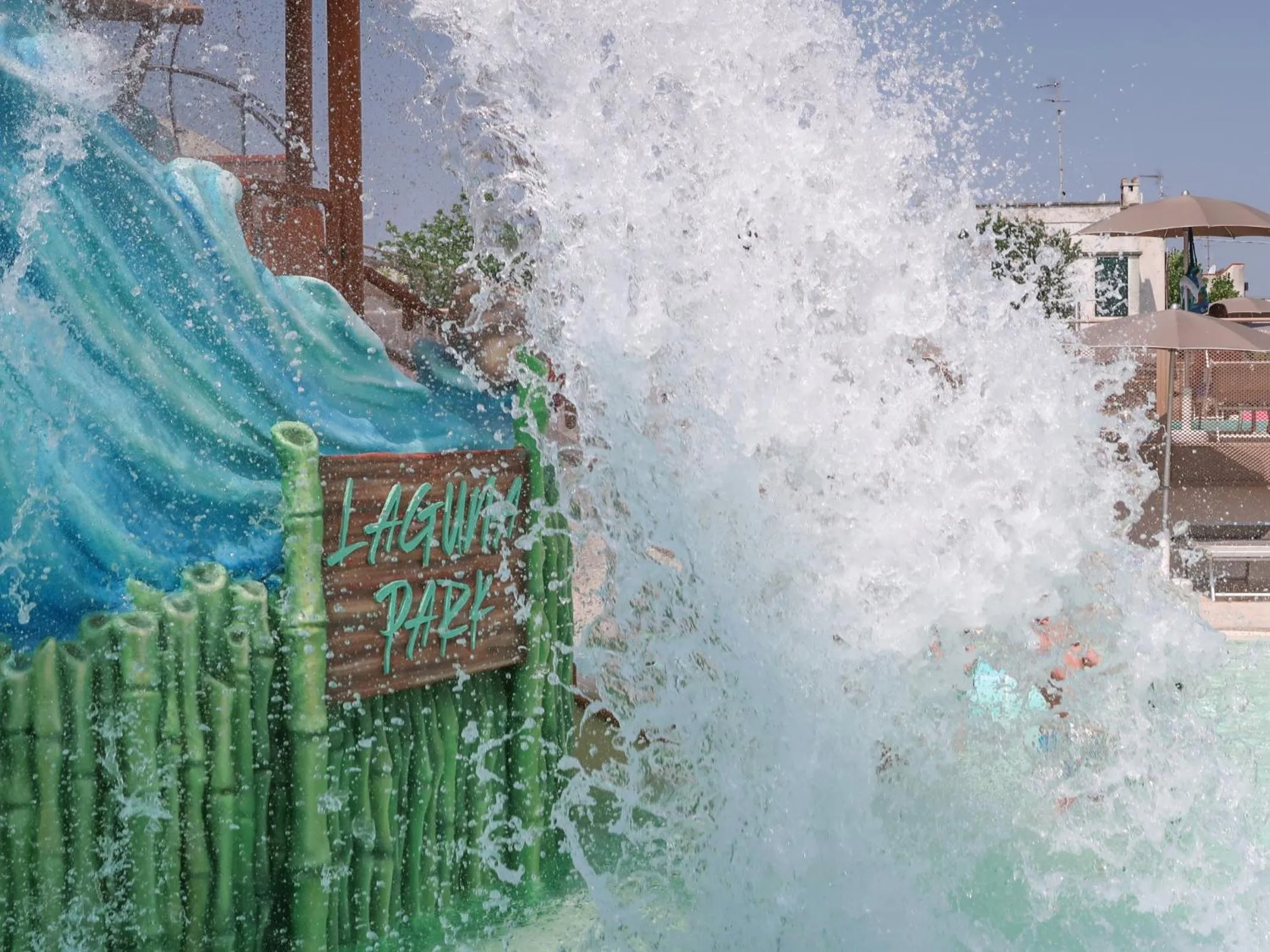 Aqua park in Park Gallanti