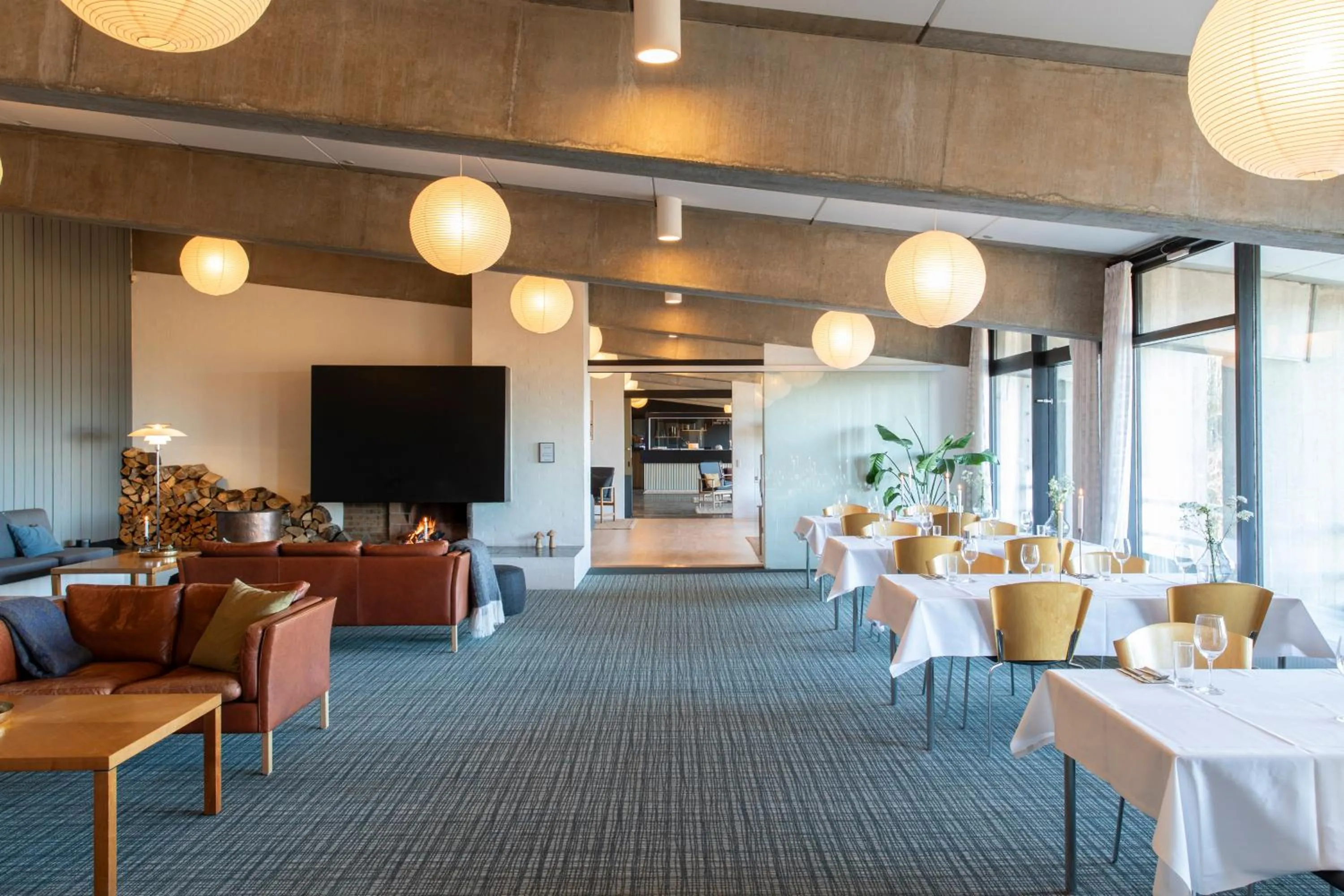 Restaurant/places to eat in Hotel Toppen af Ebeltoft