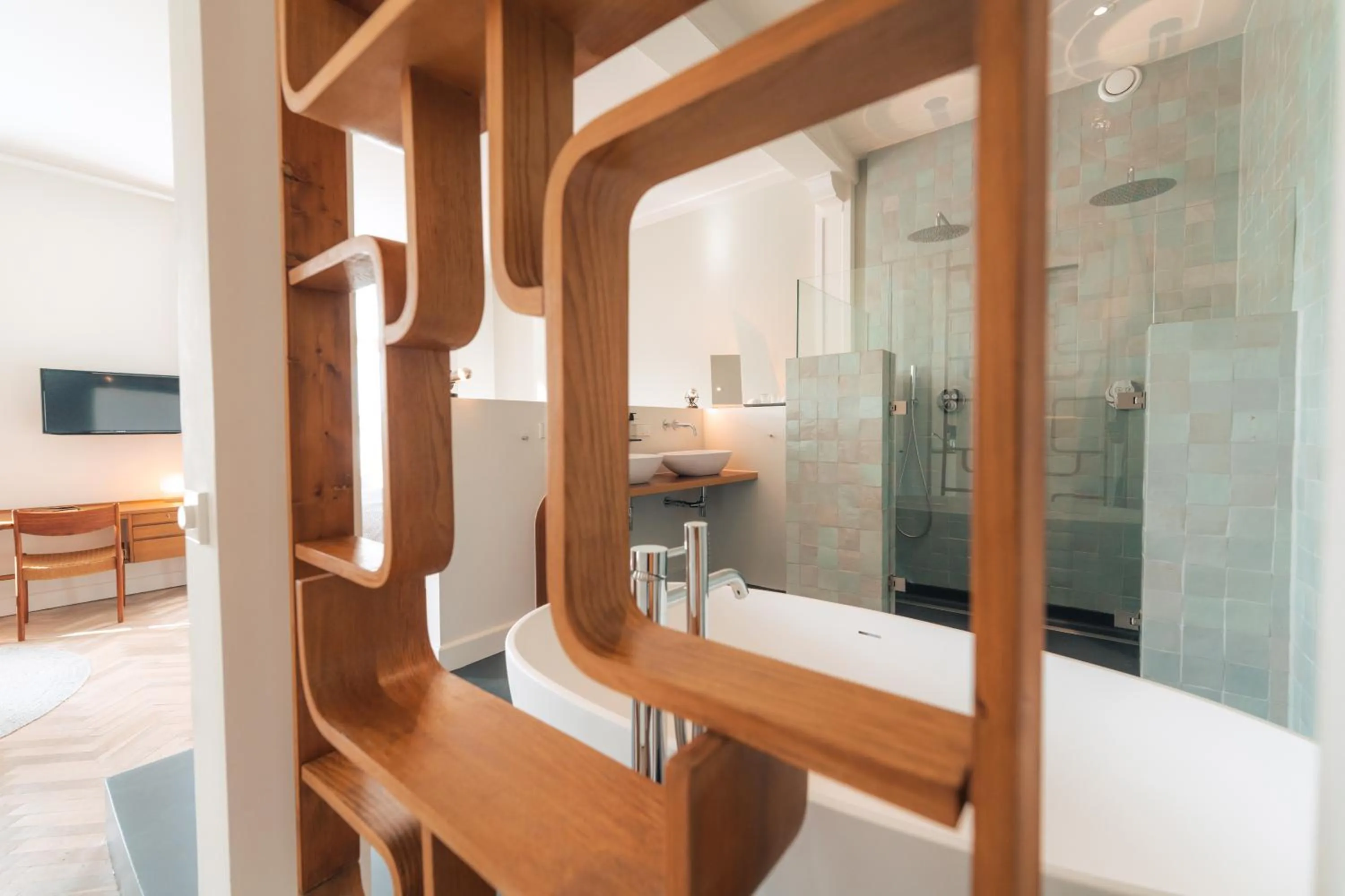 Bath in Boutique Hotel De Witte Dame