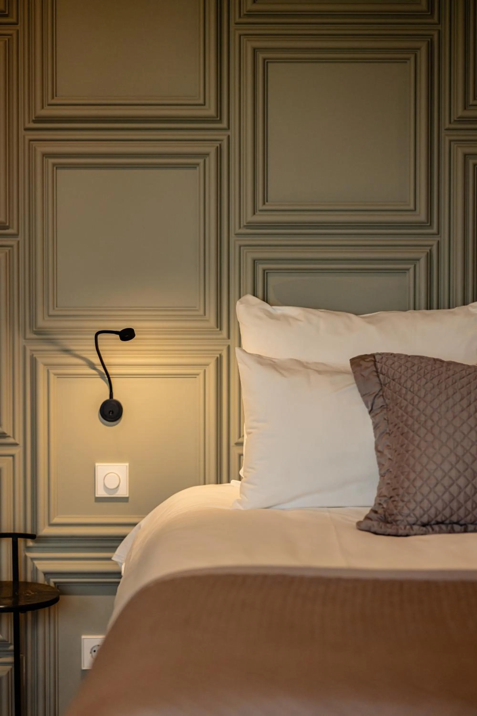 Bed in Boutique Hotel De Witte Dame