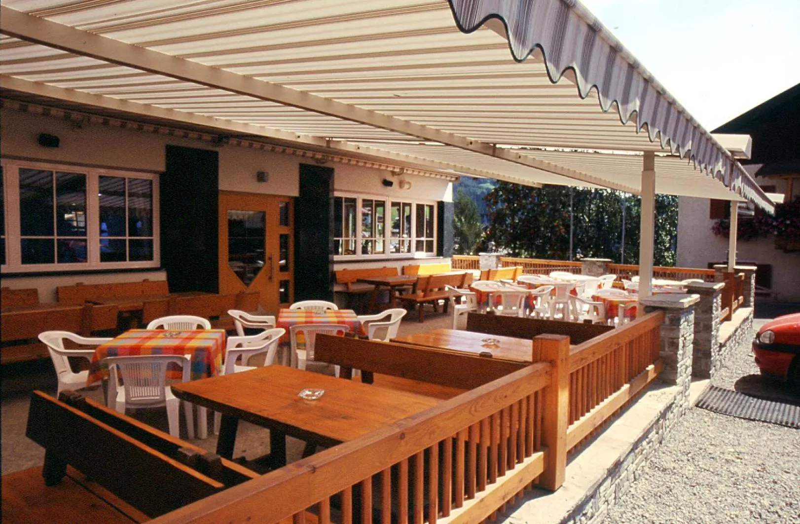 Balcony/Terrace in Gasthaus zum Weissen Kreuz