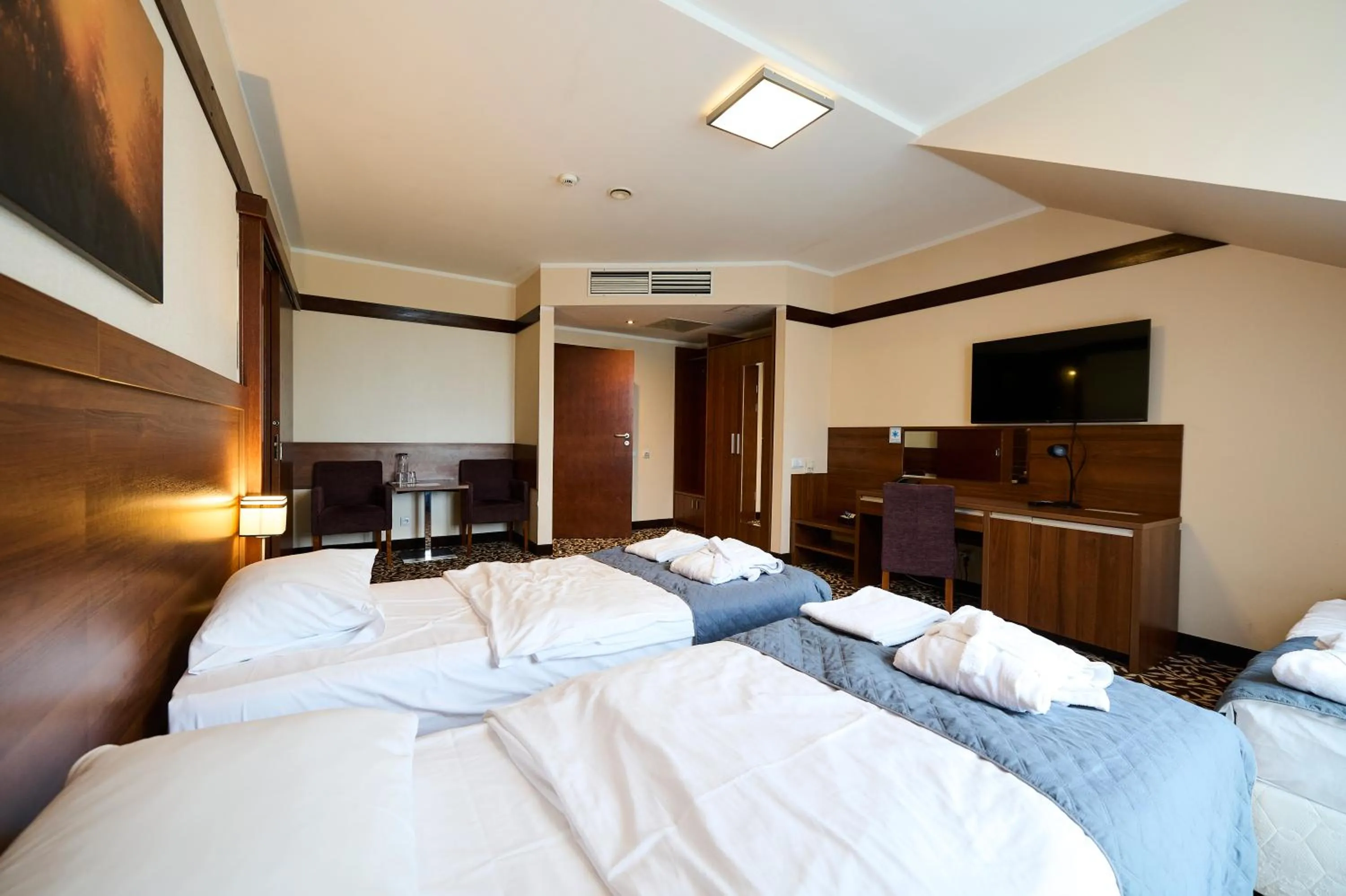 Photo of the whole room, Bed in Hotel i Aquapark Olender