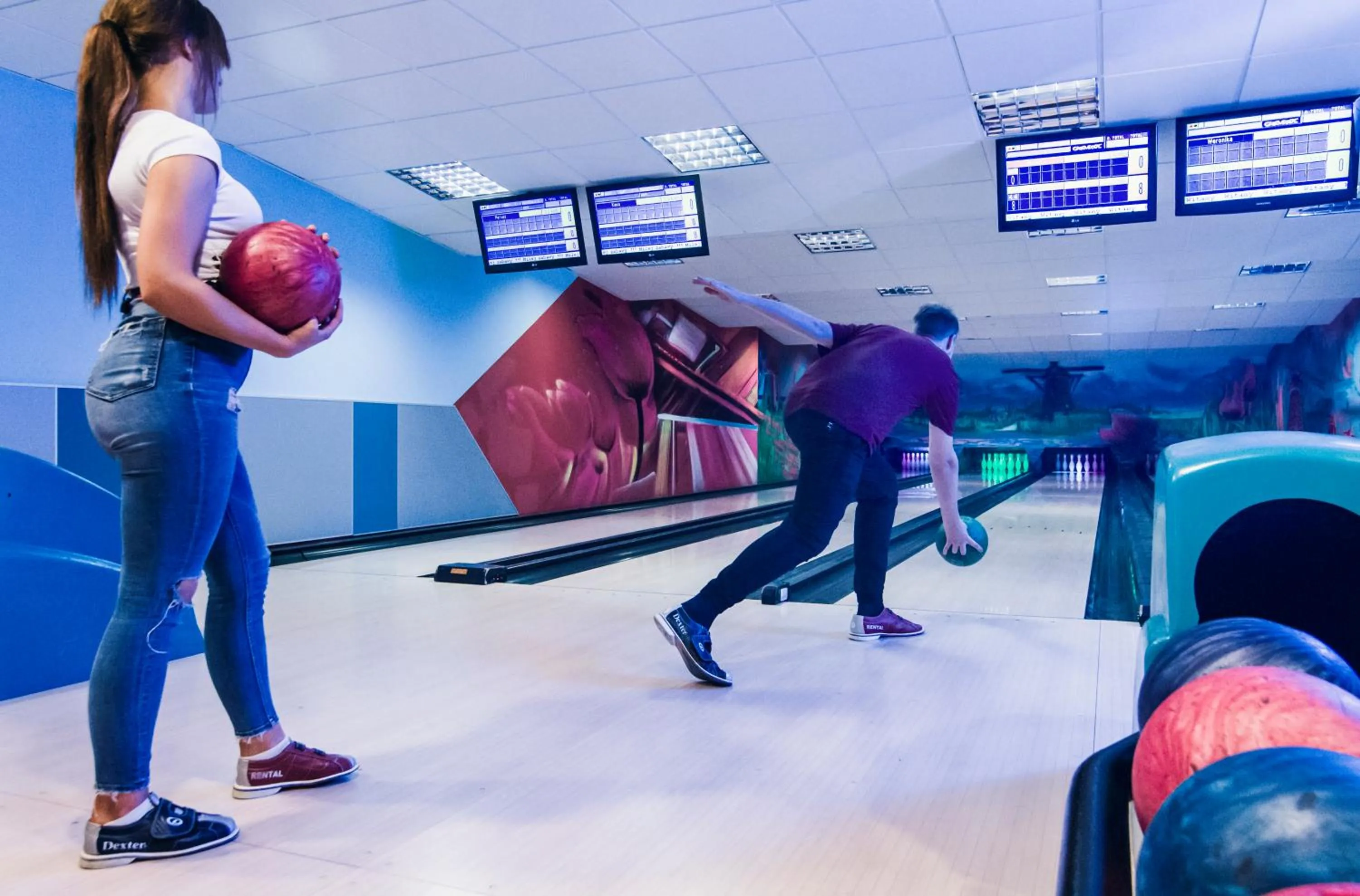 People in Hotel i Aquapark Olender