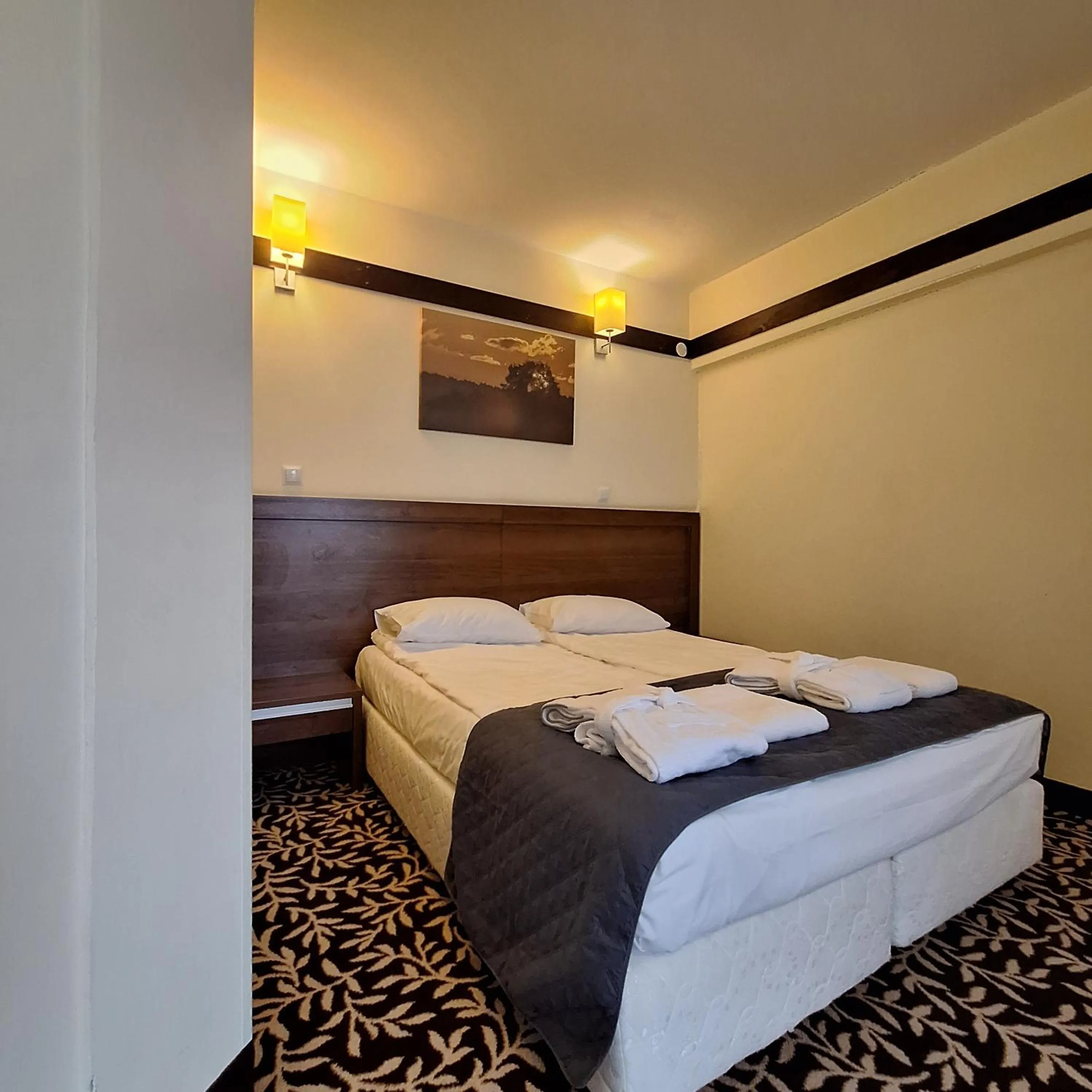 Bed in Hotel i Aquapark Olender