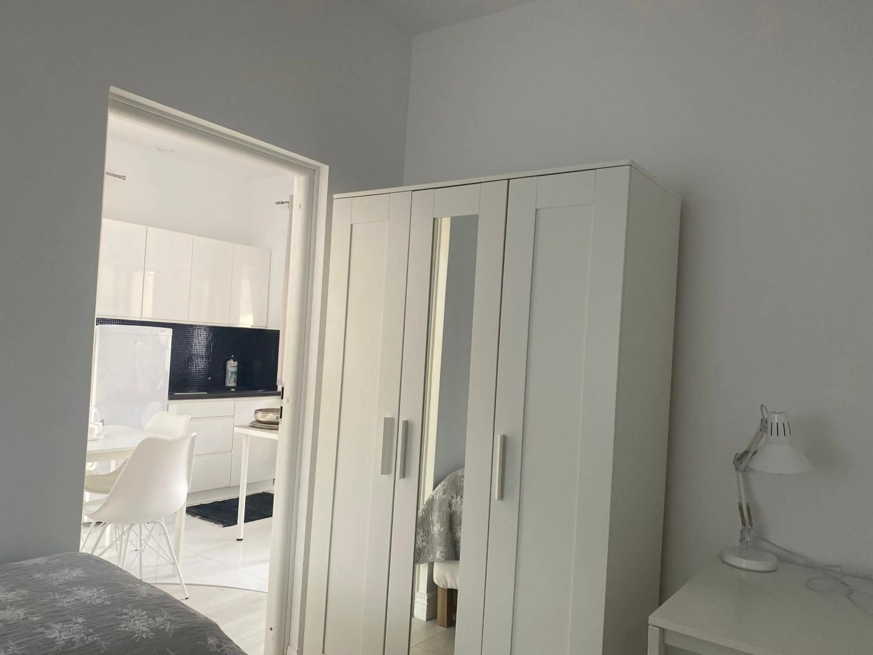 Bed in VILLA MARE APARTAMENTY Tarasy Grill Parking POBIEROWO