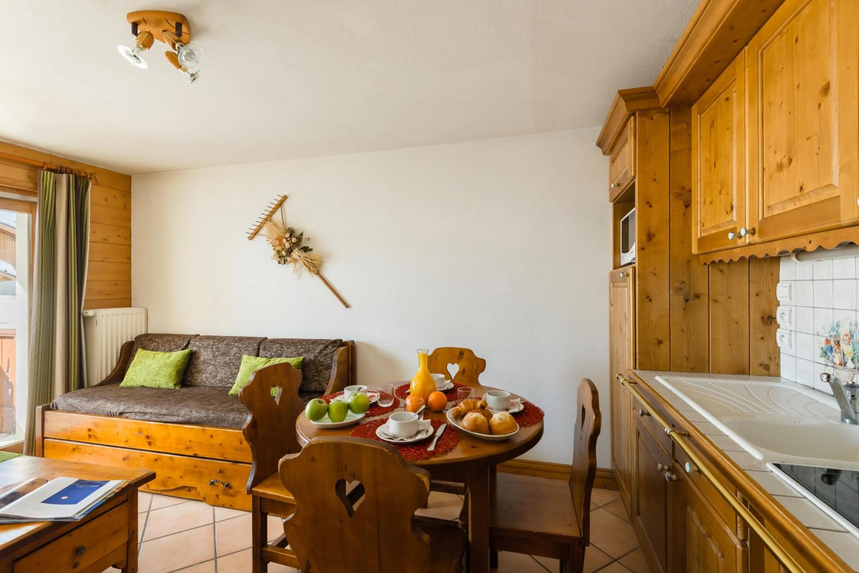 Living room in Lagrange Vacances Le Village des Lapons