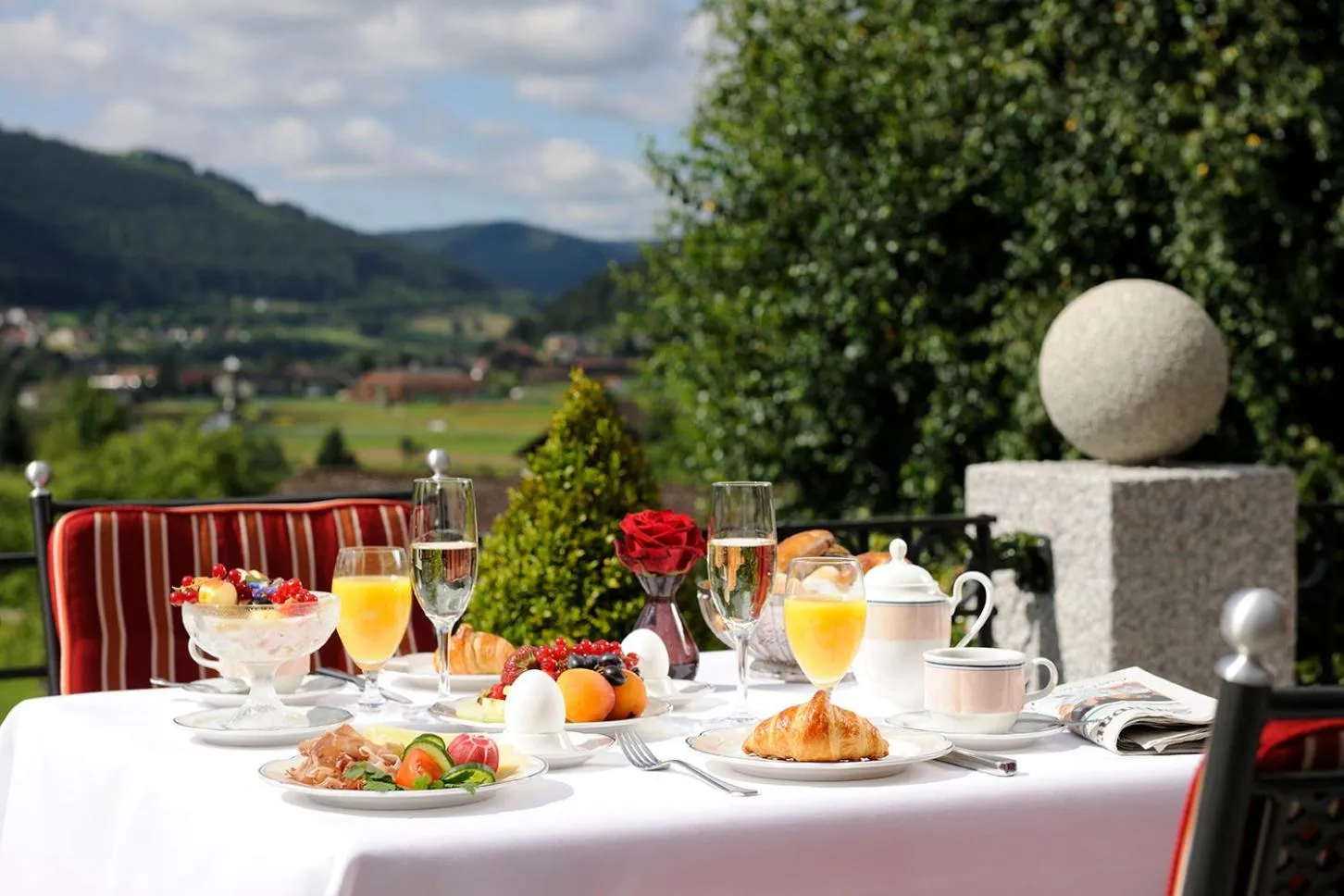 Balcony/Terrace in Hotel Heselbacher Hof