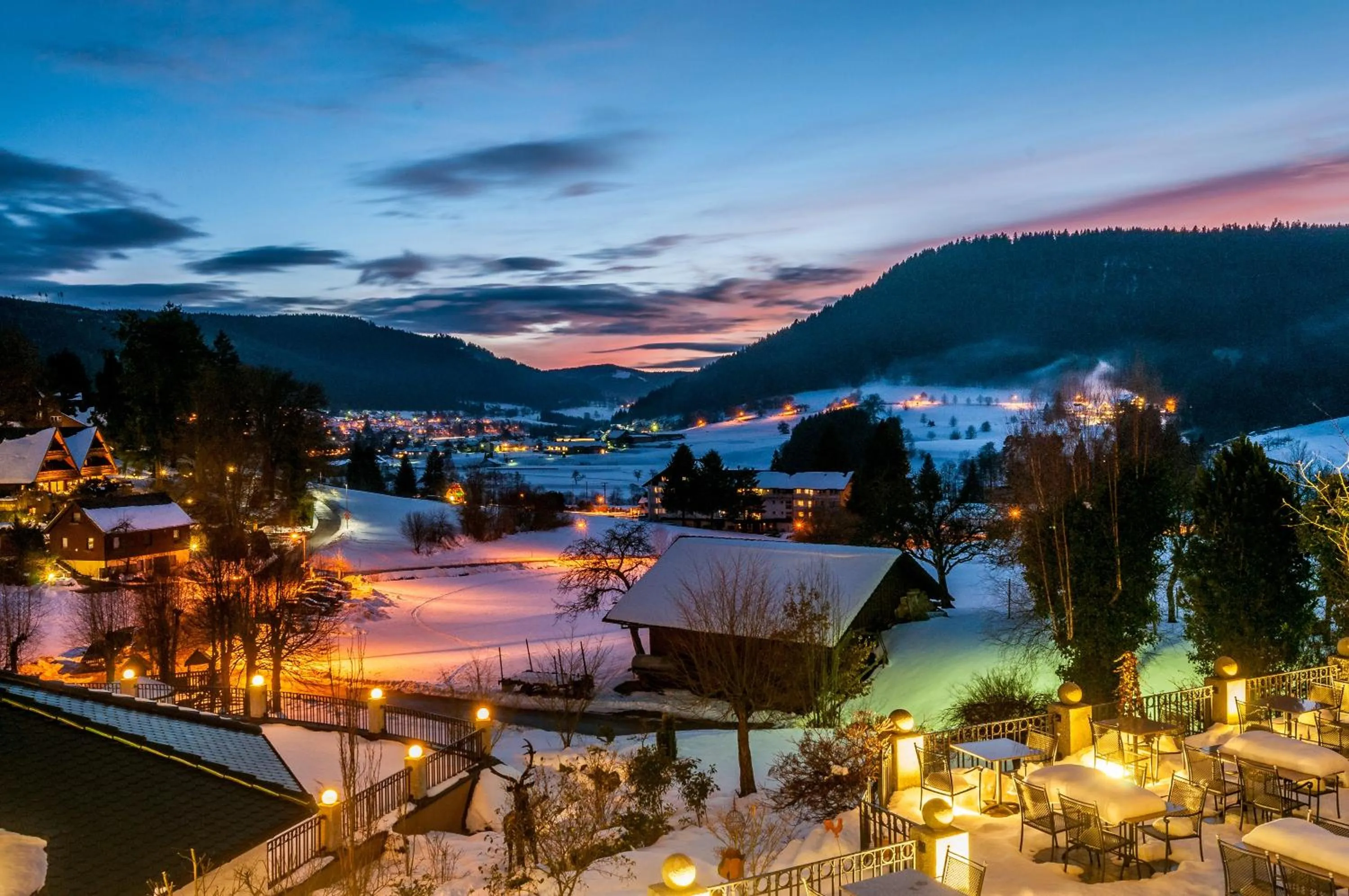 Natural landscape in Hotel Heselbacher Hof