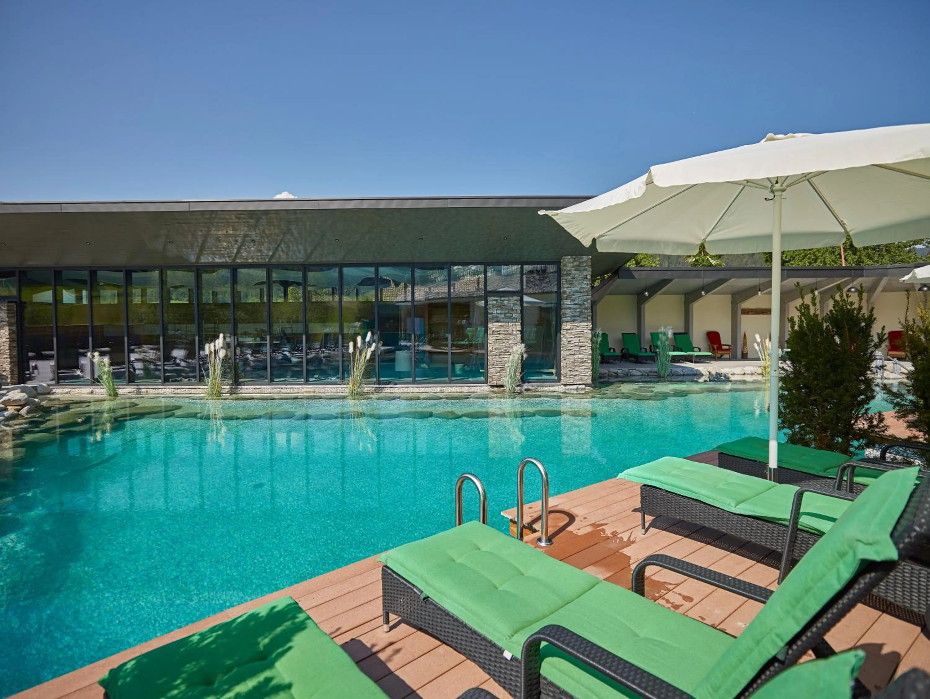 Swimming pool in Hotel Heselbacher Hof