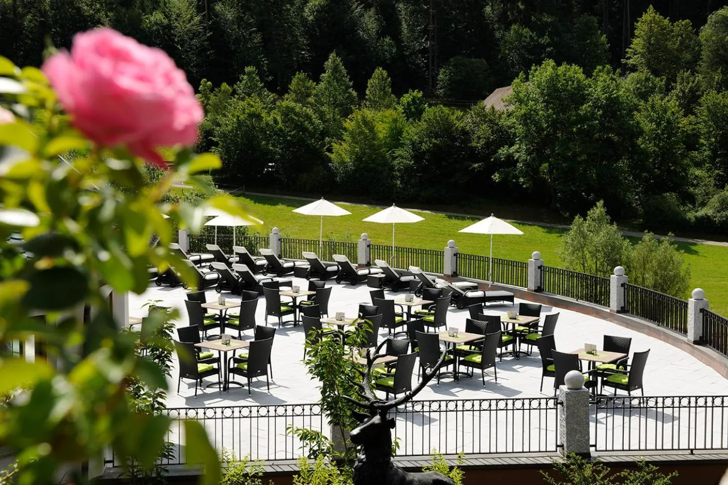 Balcony/Terrace in Hotel Heselbacher Hof