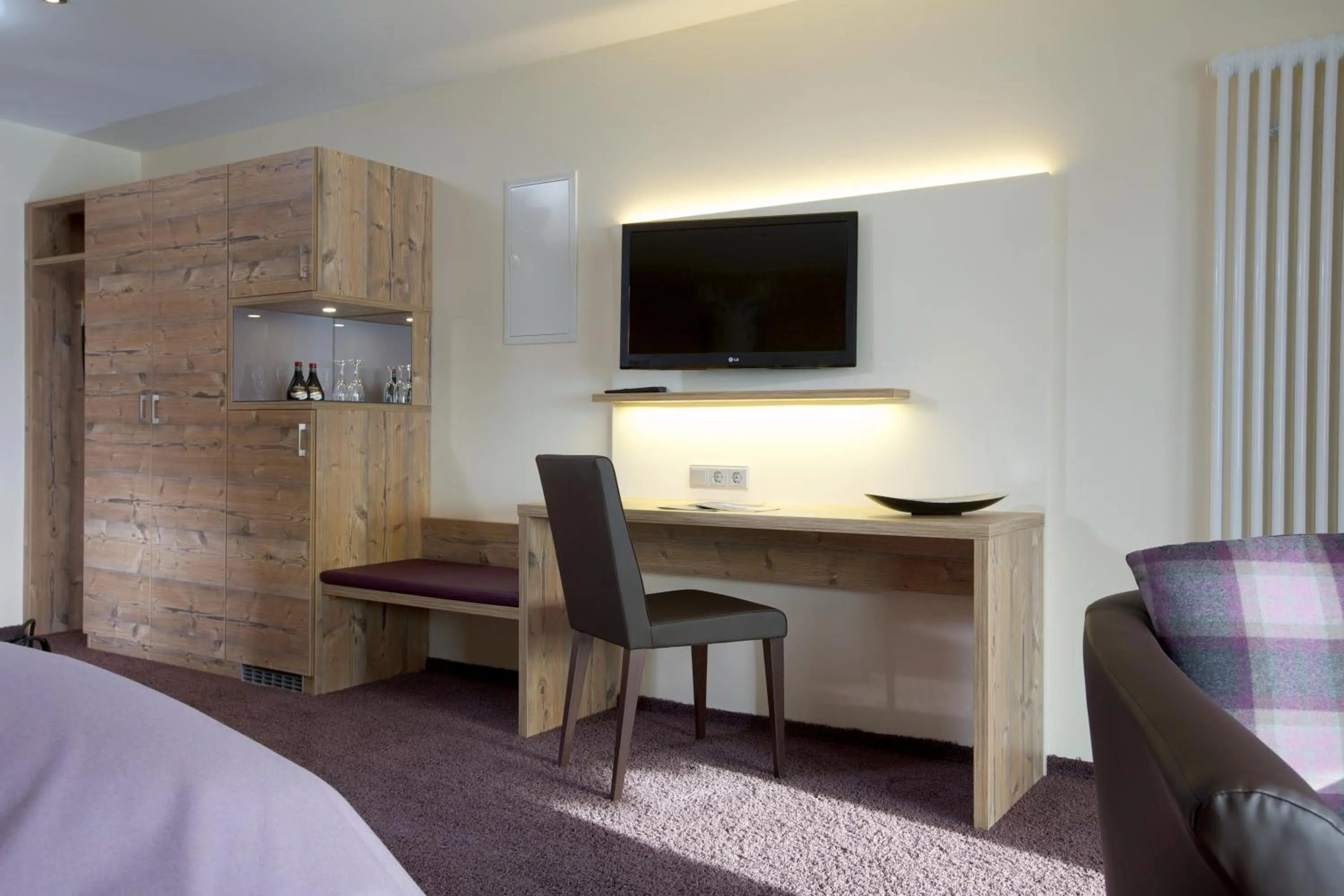 Photo of the whole room, Bed in Hotel Heselbacher Hof