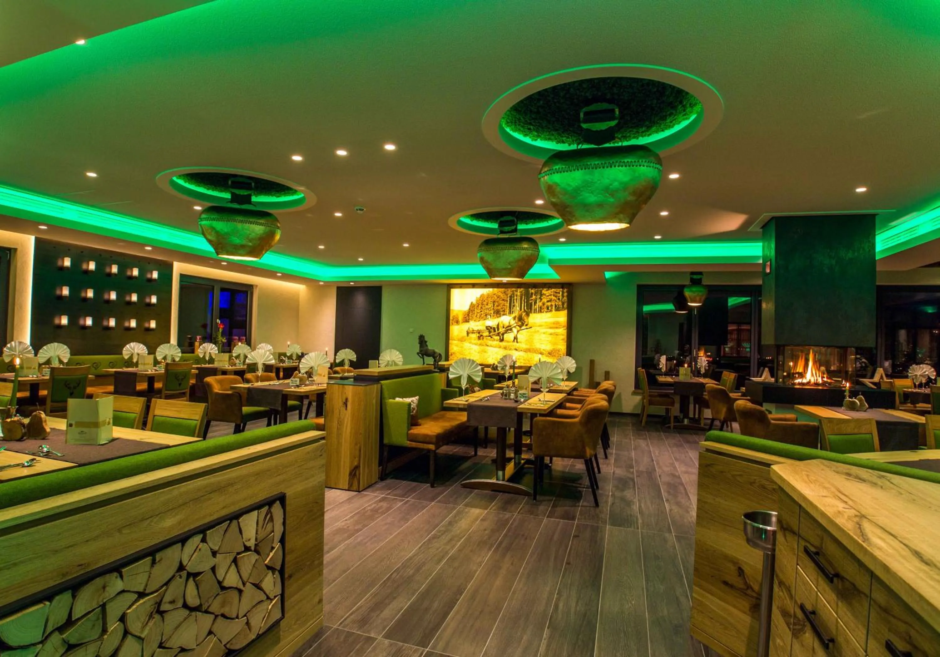 Restaurant/places to eat in Hotel Heselbacher Hof