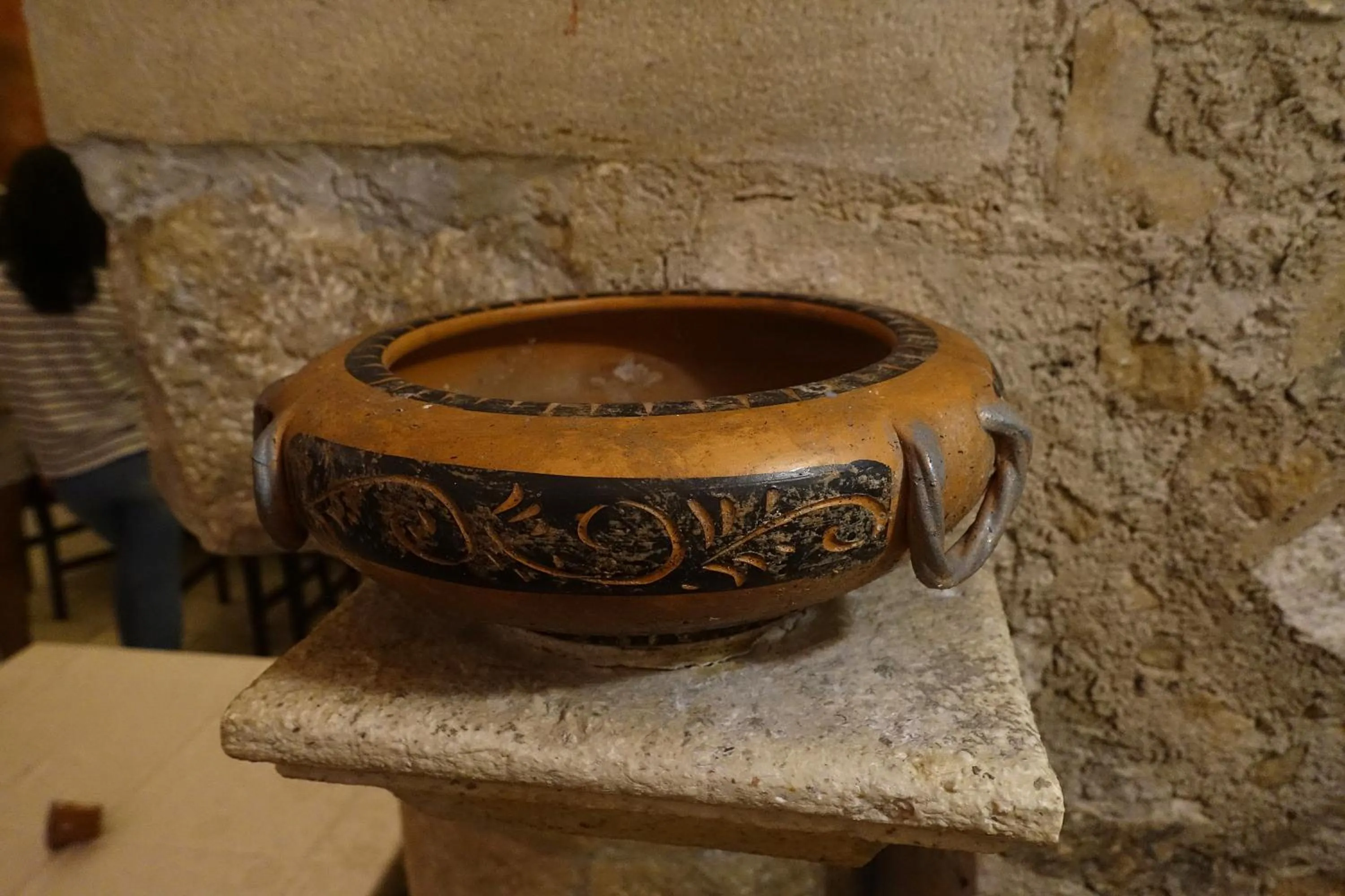 Decorative detail in Villa Cosilinum