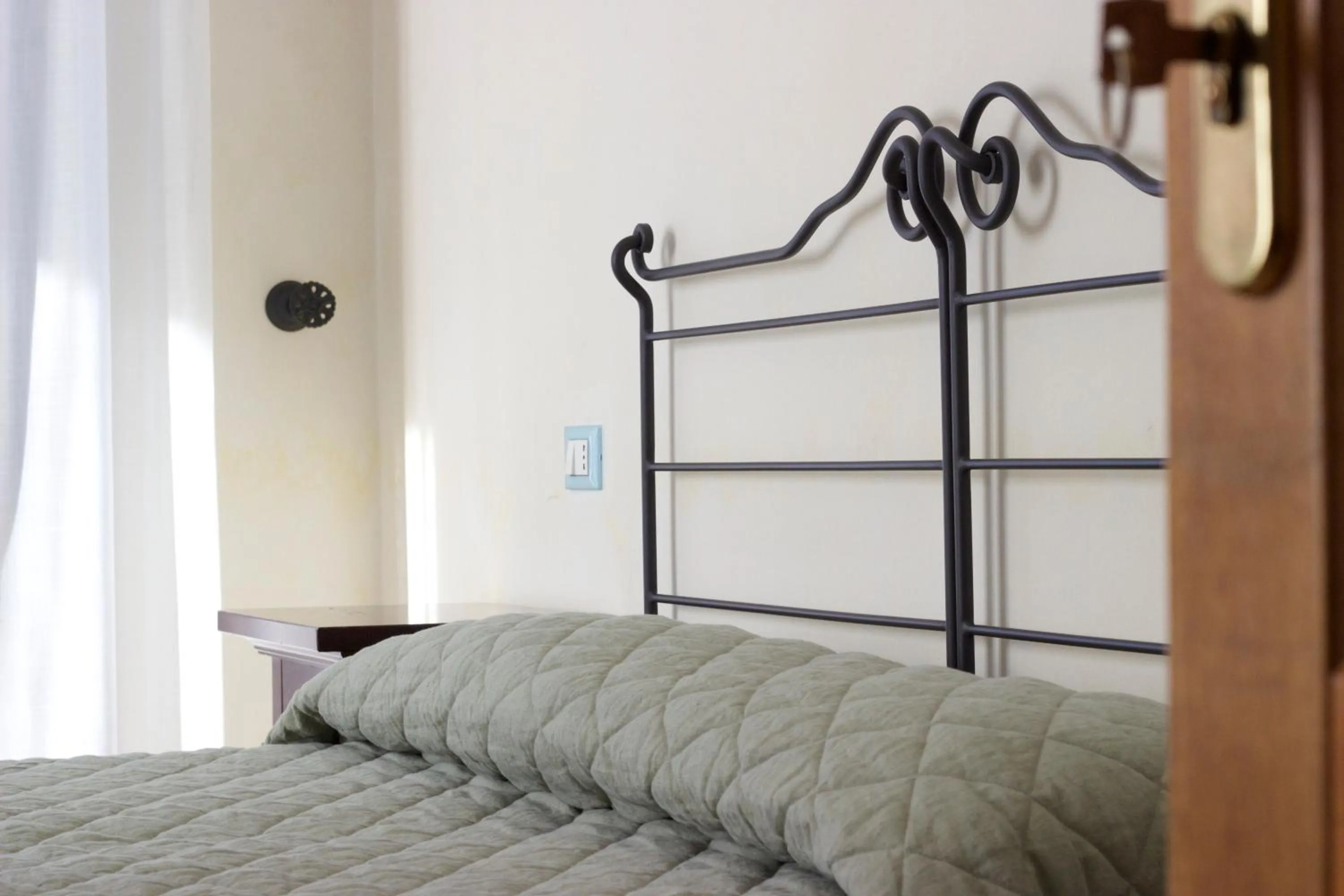 Bed in Villa Cosilinum