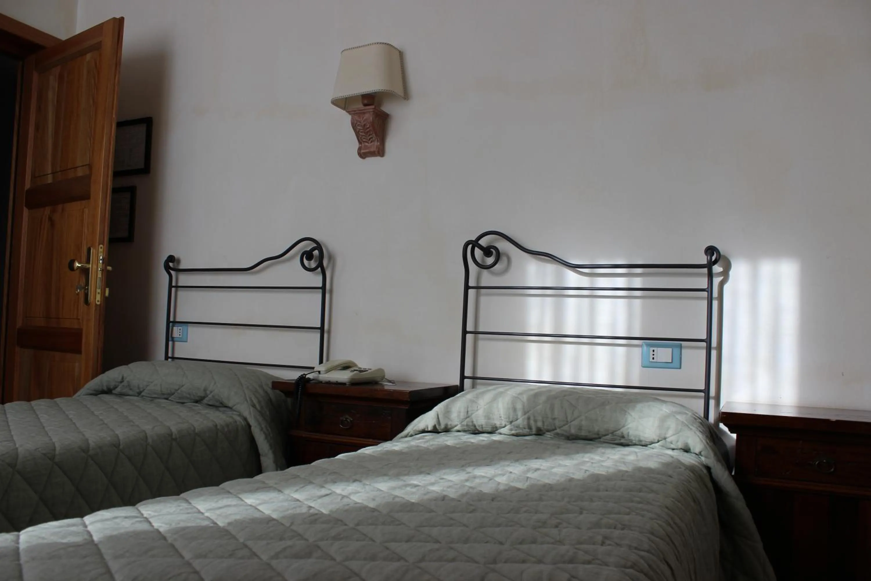 Bed in Villa Cosilinum