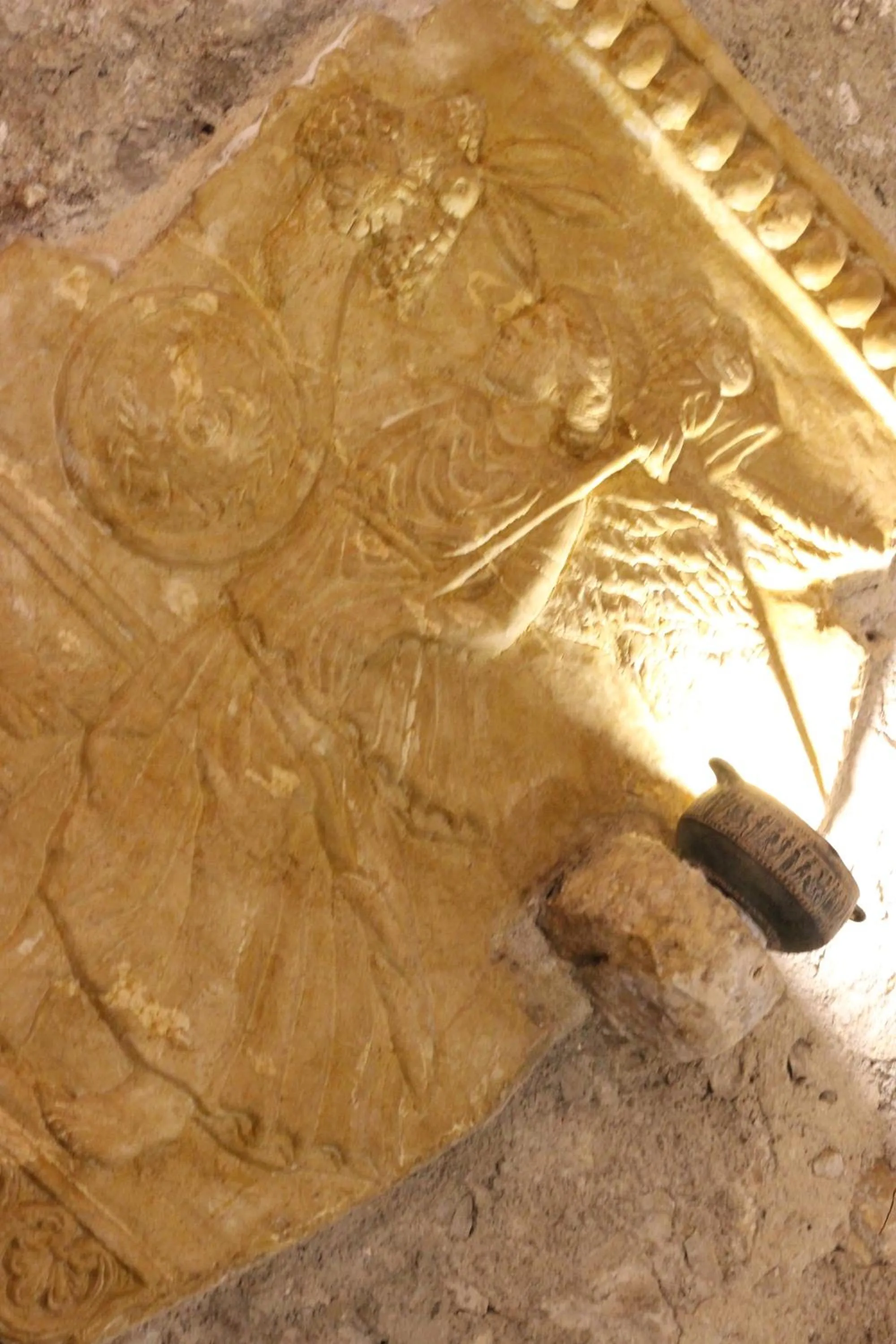 Decorative detail in Villa Cosilinum