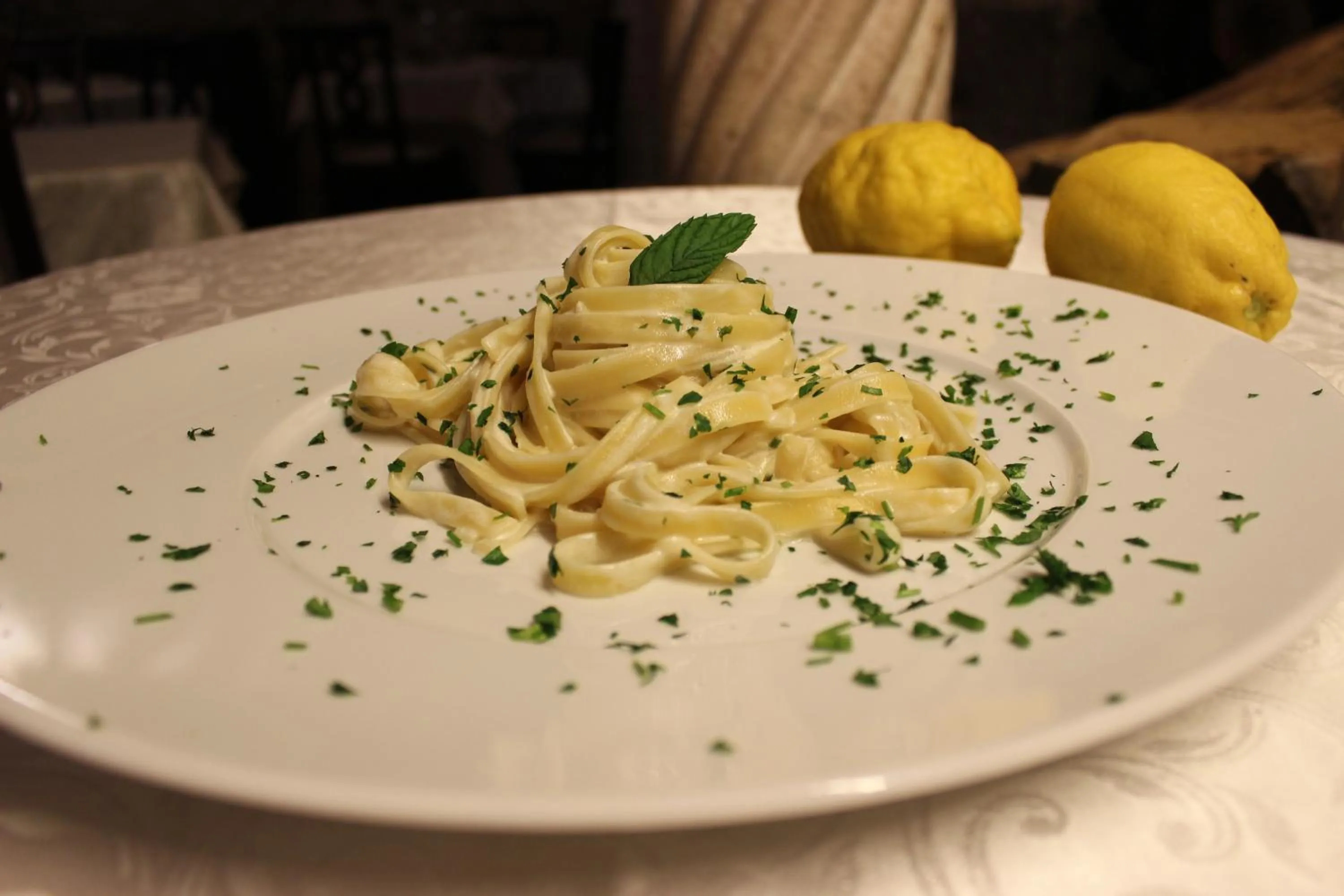 Food close-up in Villa Cosilinum