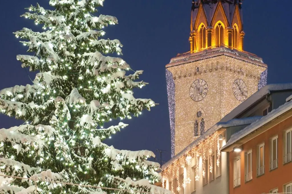 City view in Boutique Hotel Goldenes Lamm Villach