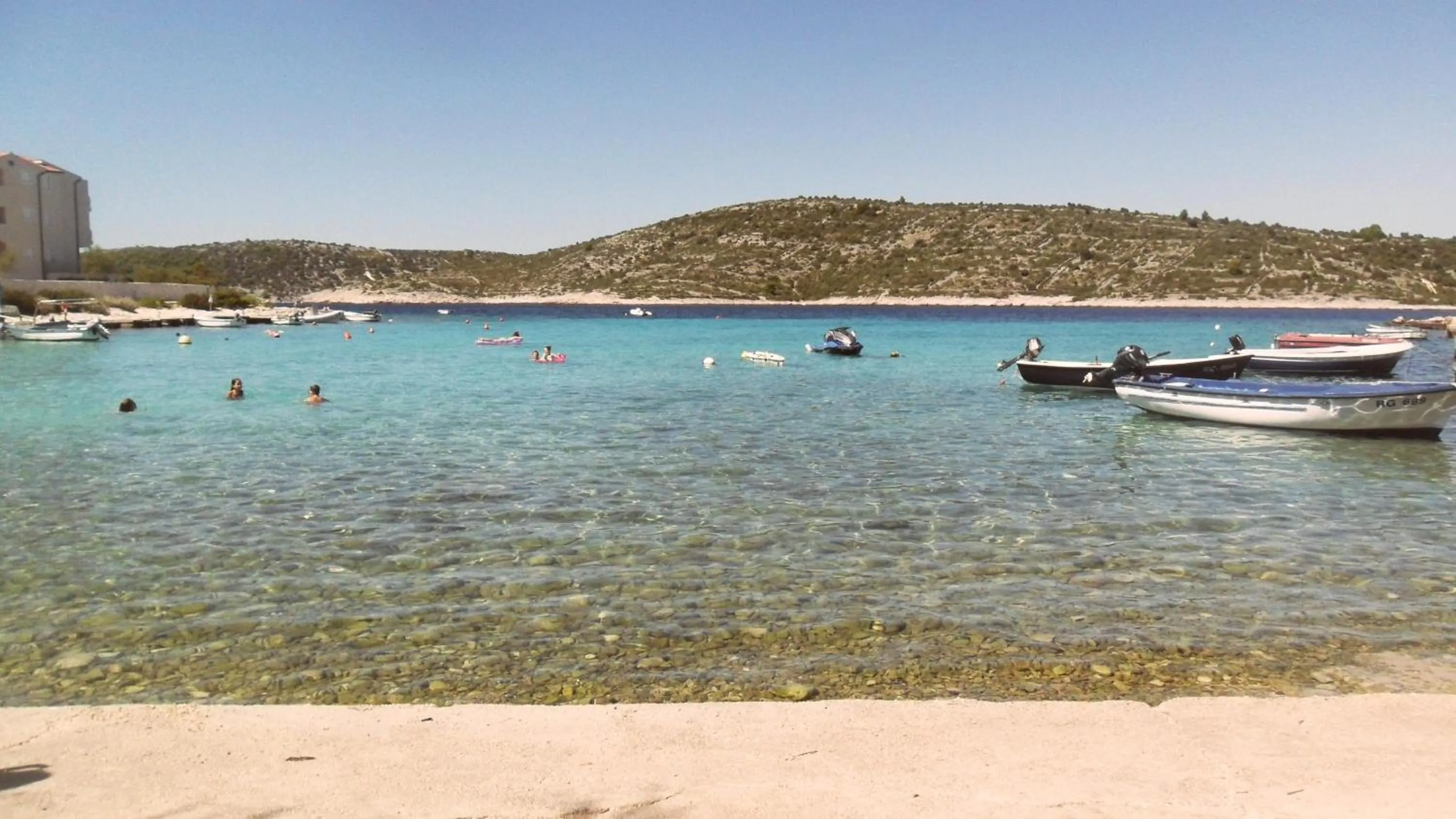 Beach in Villa Perla