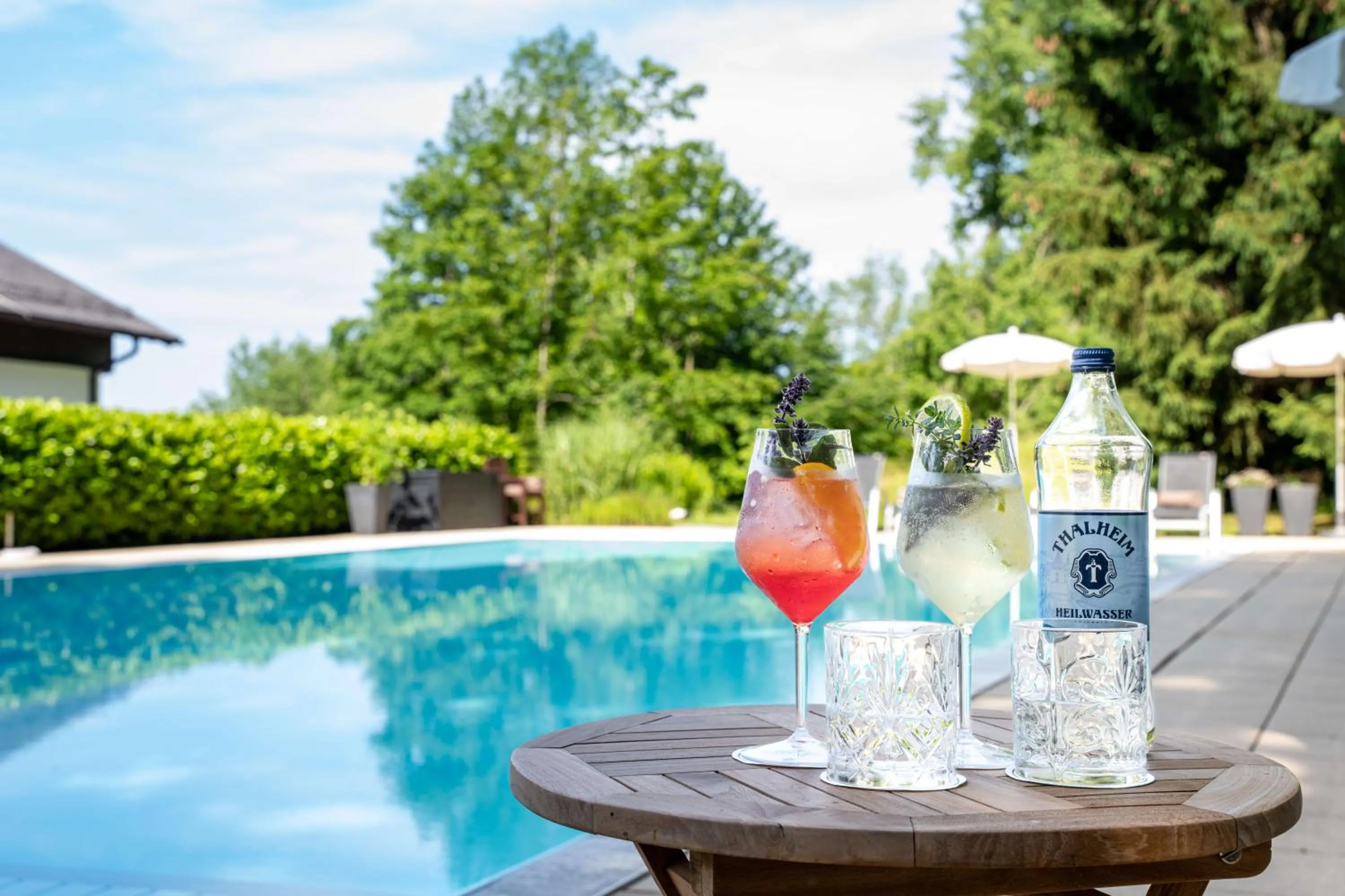 Garden in Romantik Hotel Die Gersberg Alm mit Panoramablick auf Salzburg