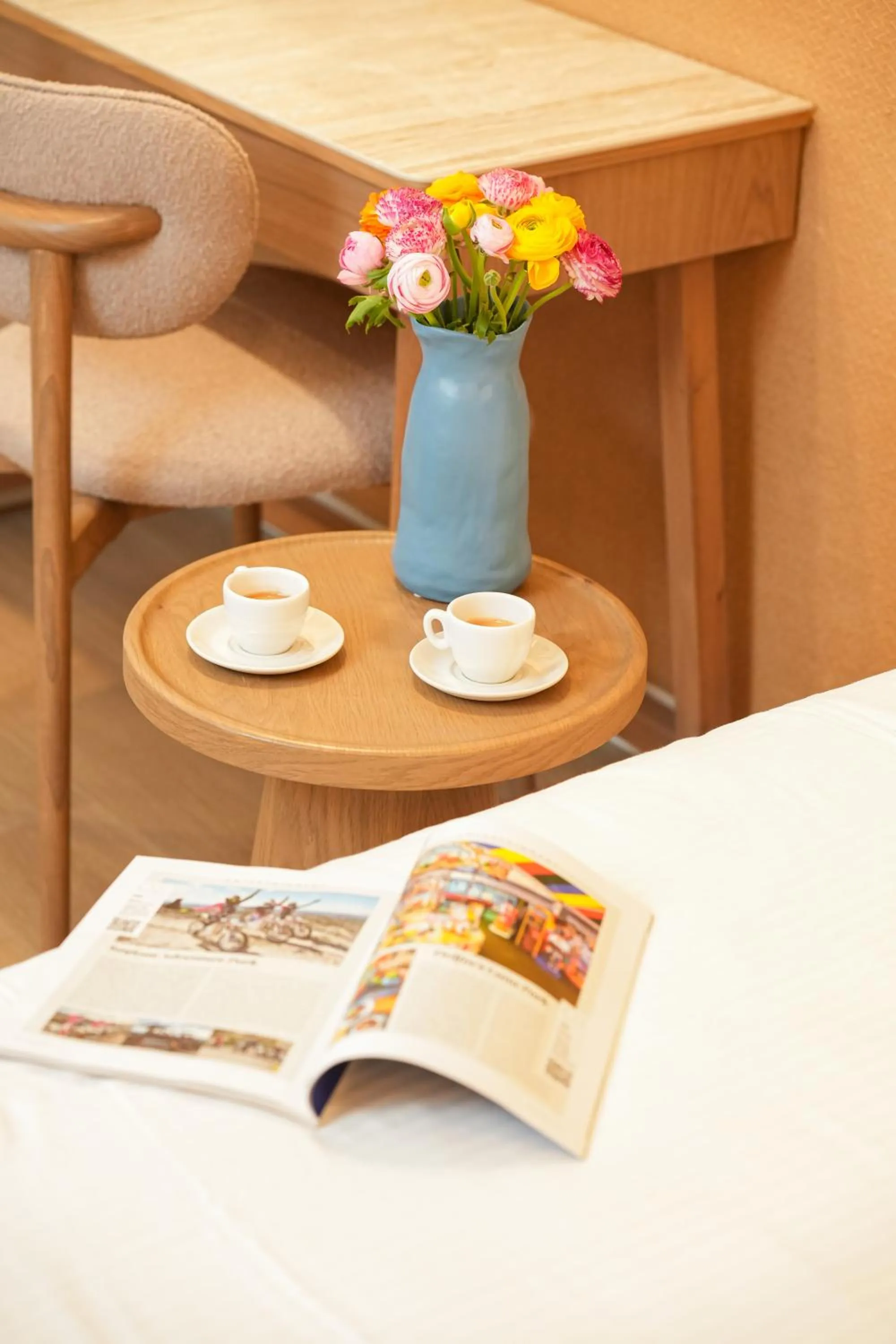 Coffee/tea facilities, Bed in Blue Harbour Boutique