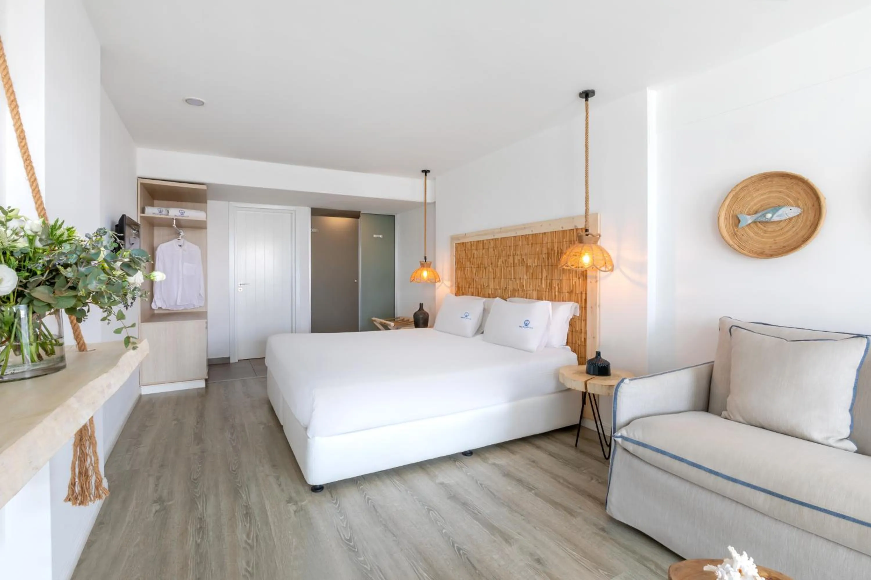 Bed in Blue Harbour Boutique