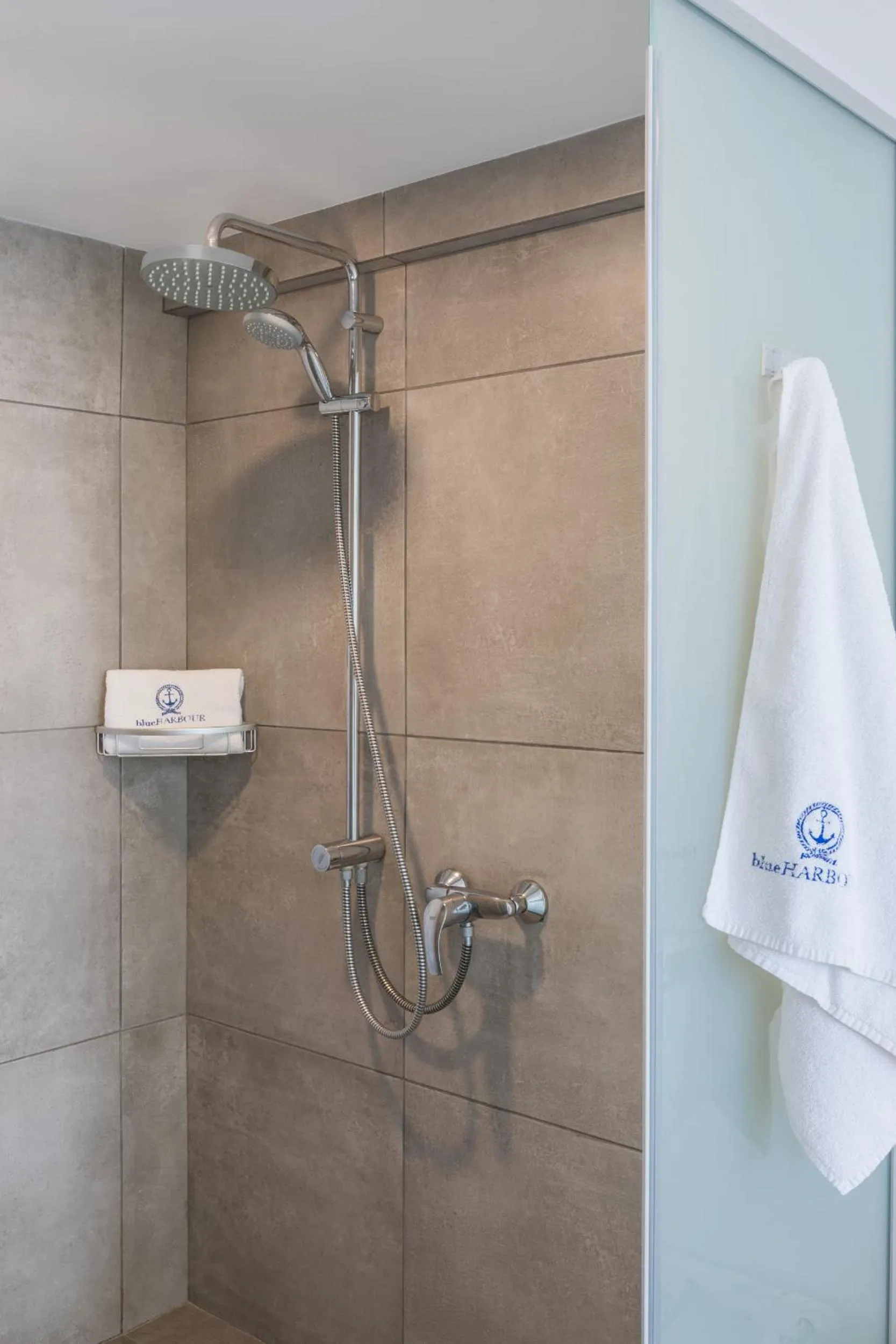 Shower in Blue Harbour Boutique