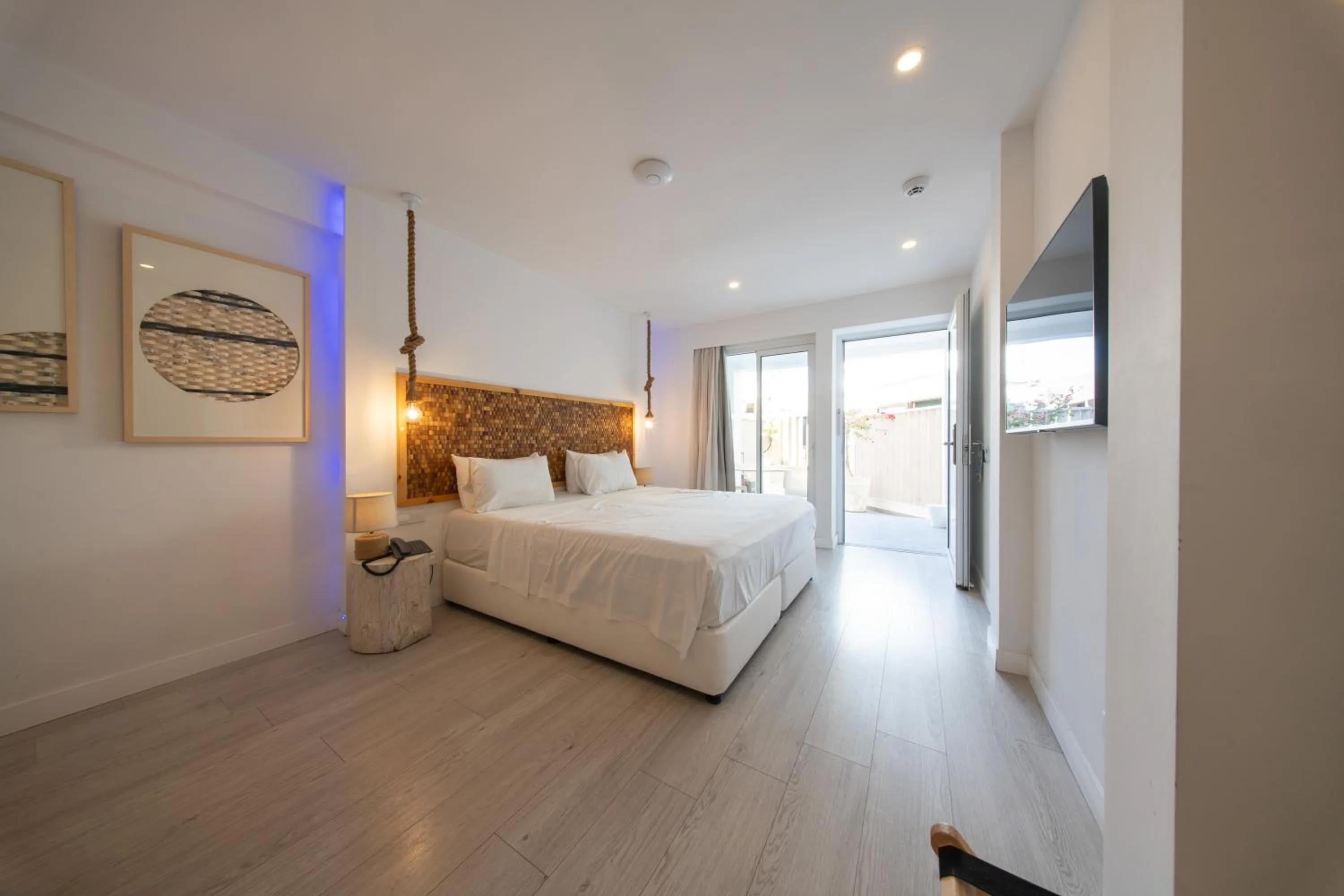 Bed in Blue Harbour Boutique