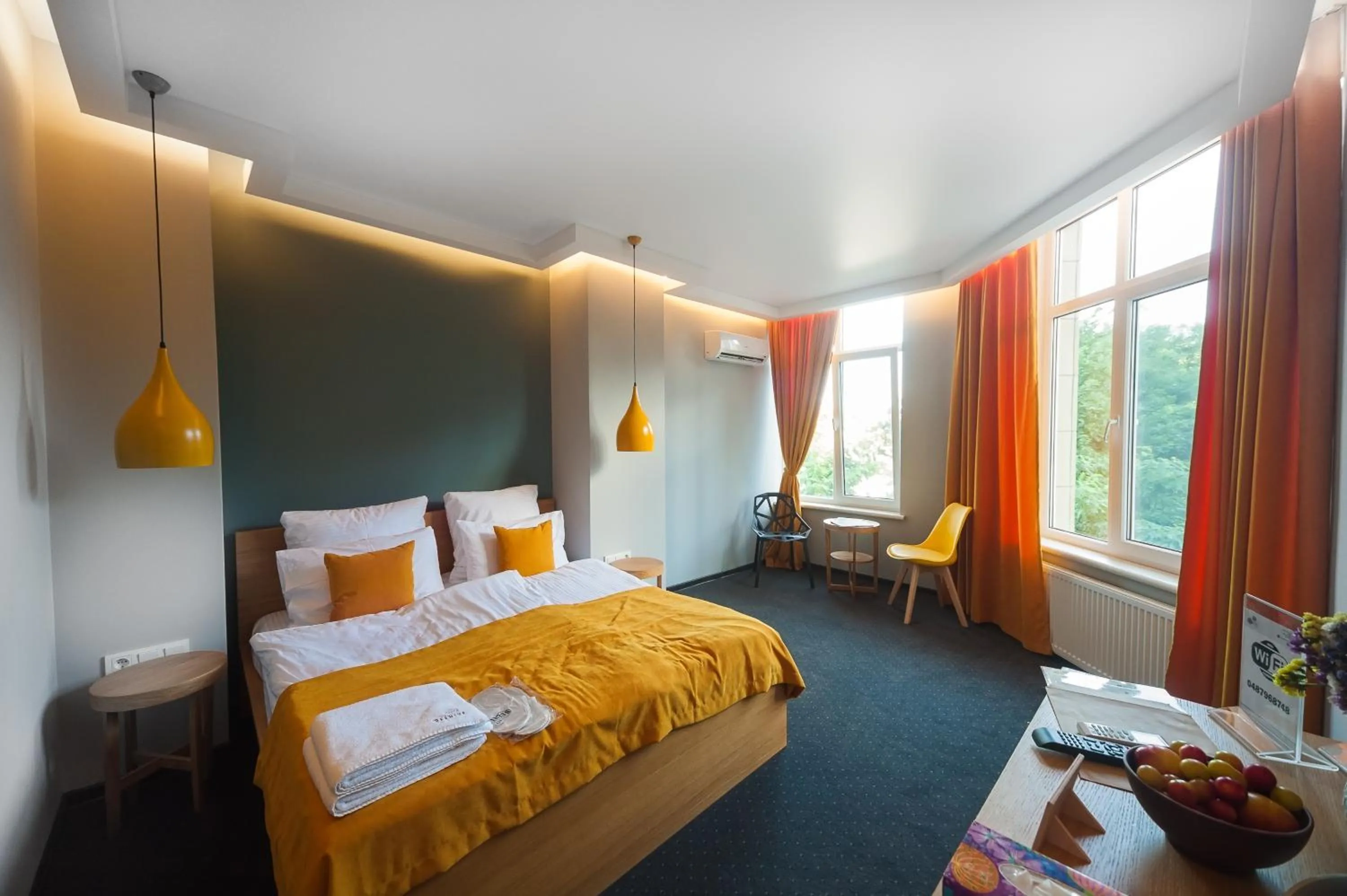 Bed in Beehive Hotel
