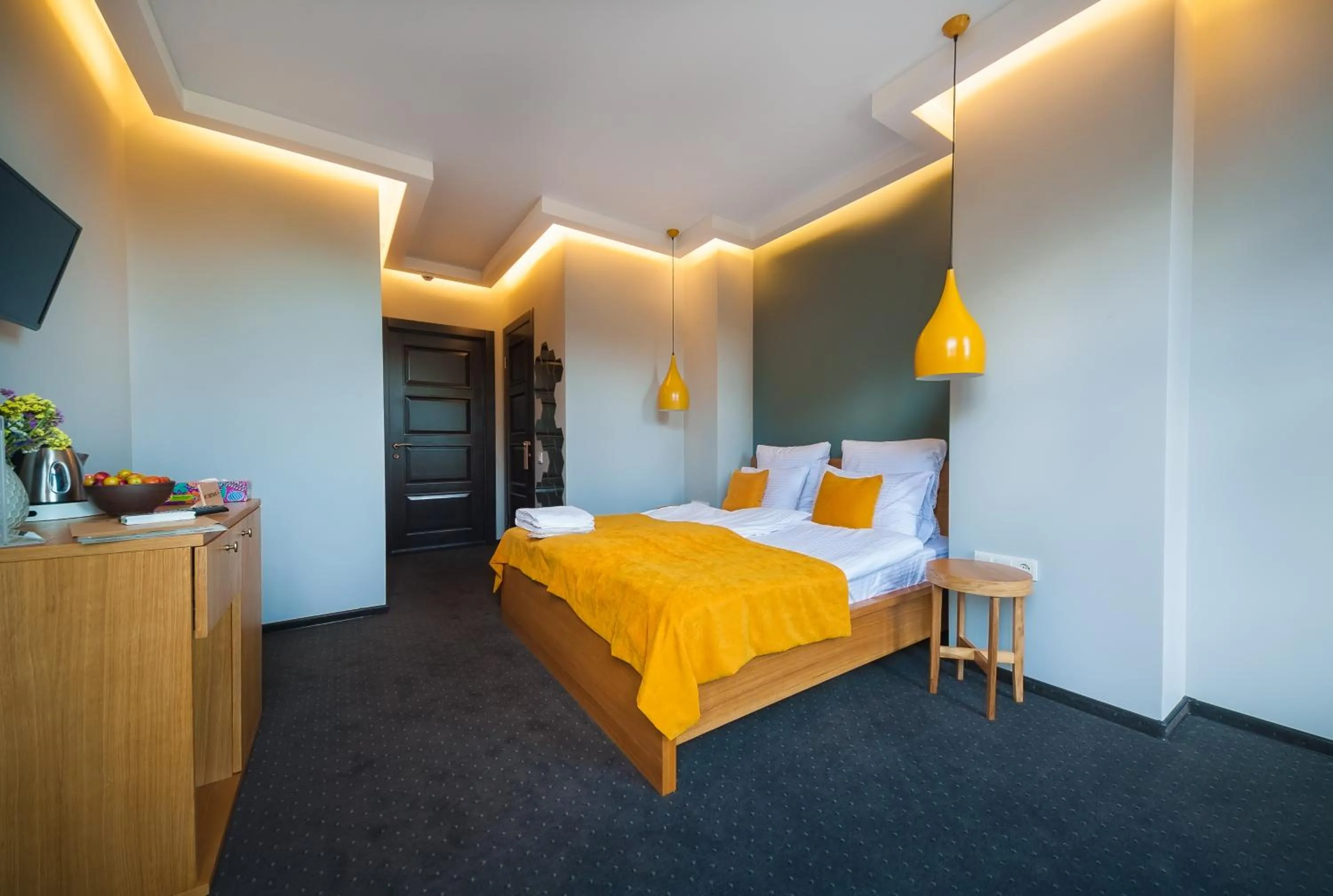 Bed in Beehive Hotel