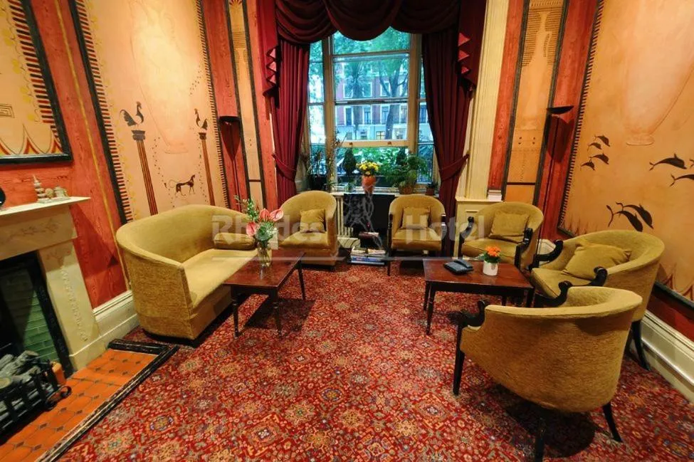 Lobby or reception in Rhodes Hotel