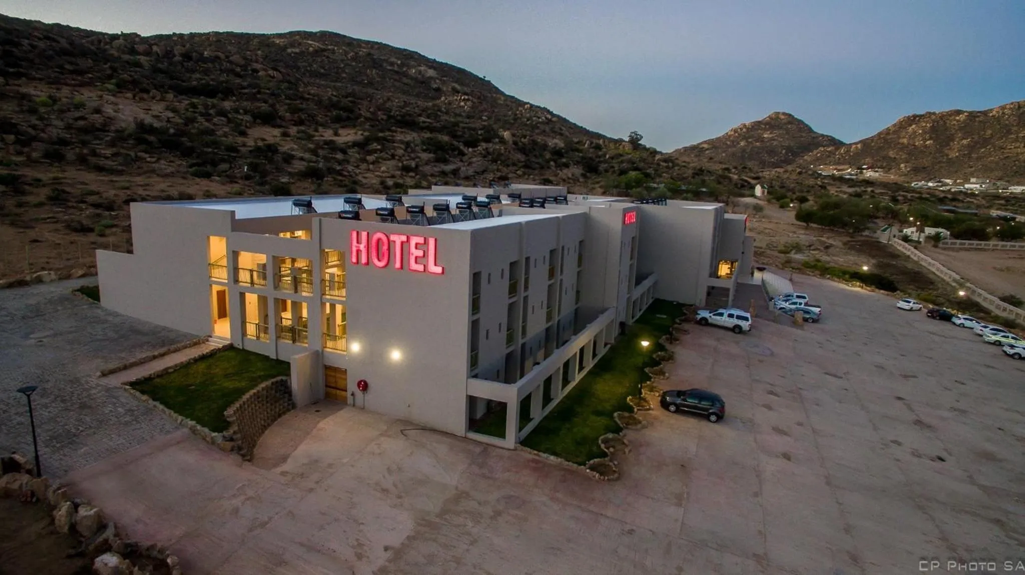 Property building in Springbok Inn