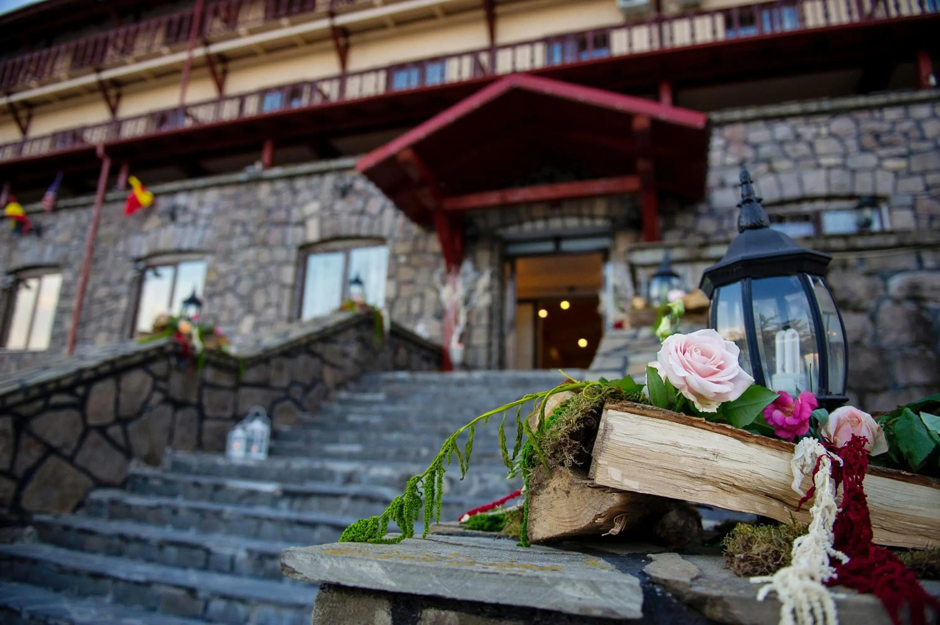 Facade/entrance in Hotel Rozmarin