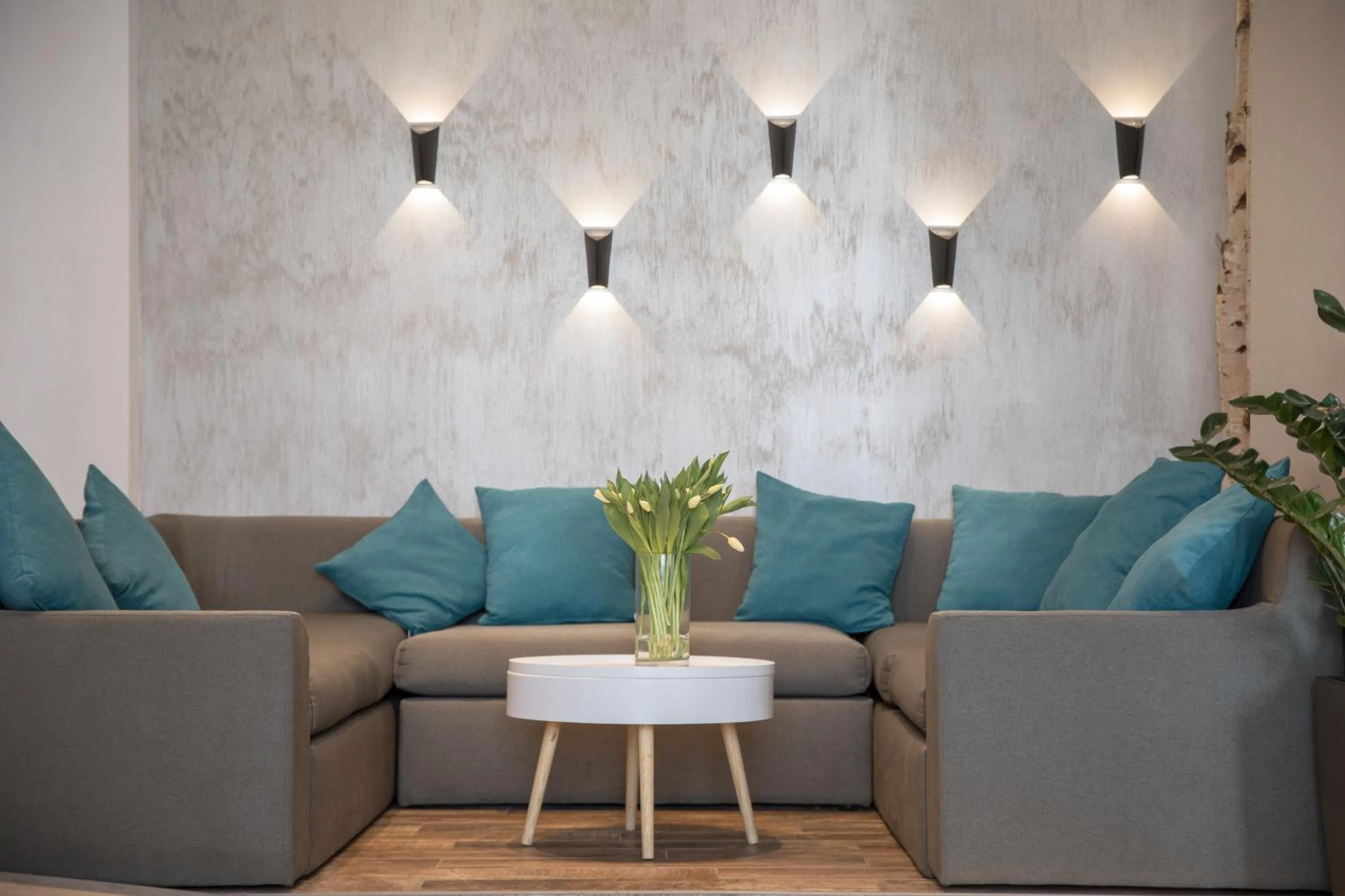 Seating area in Hotel Rozmarin