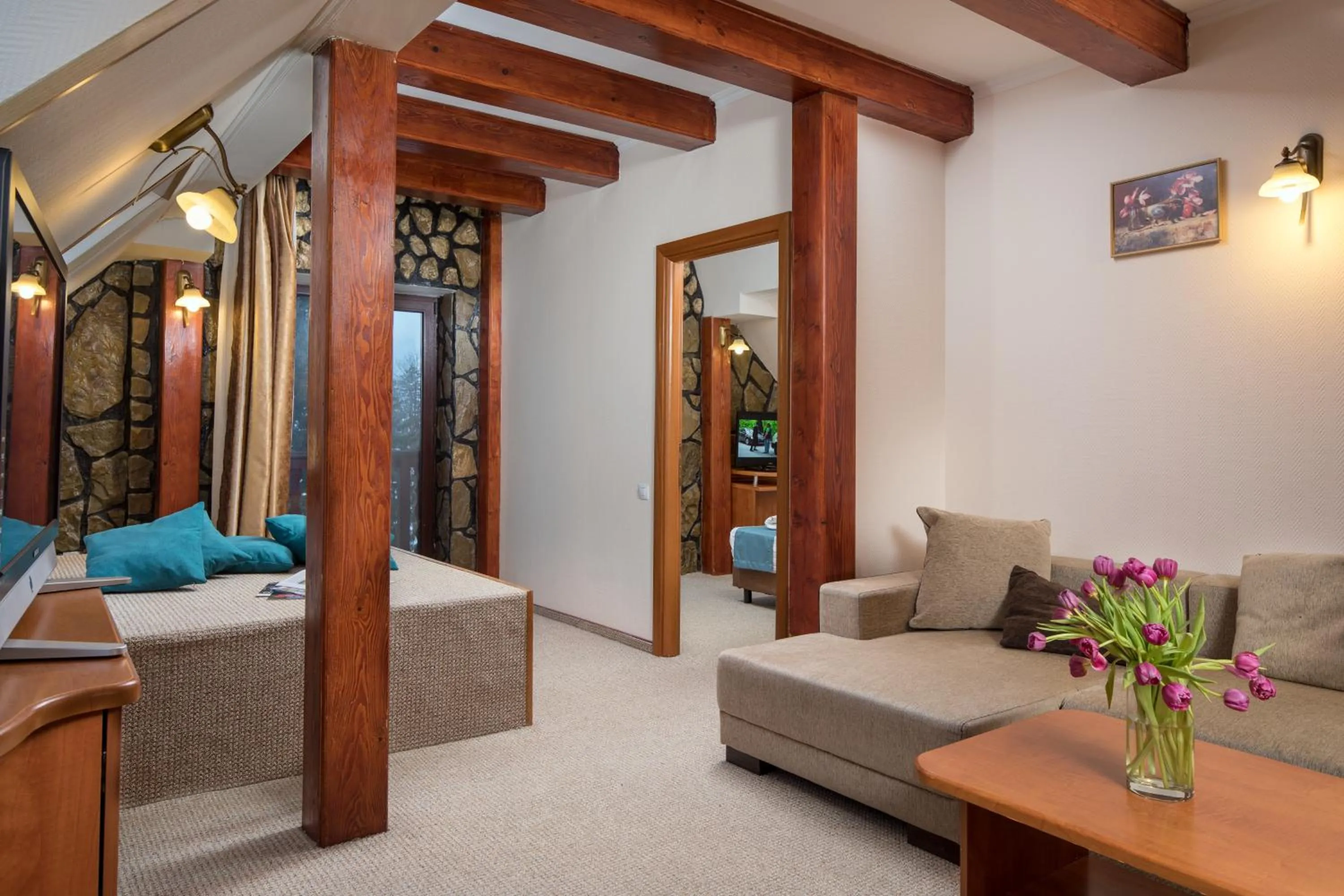 Living room in Hotel Rozmarin