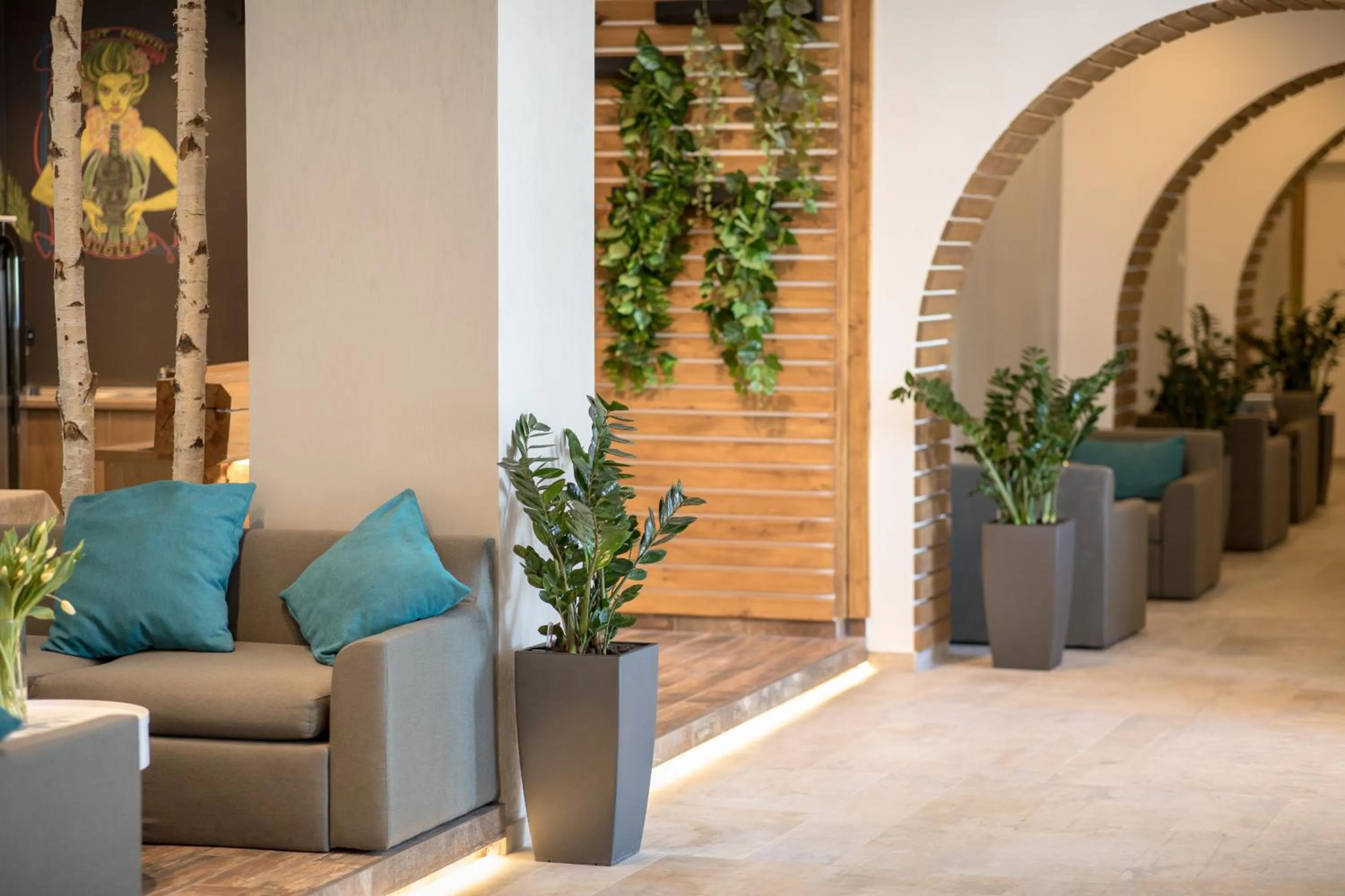 Lobby or reception in Hotel Rozmarin