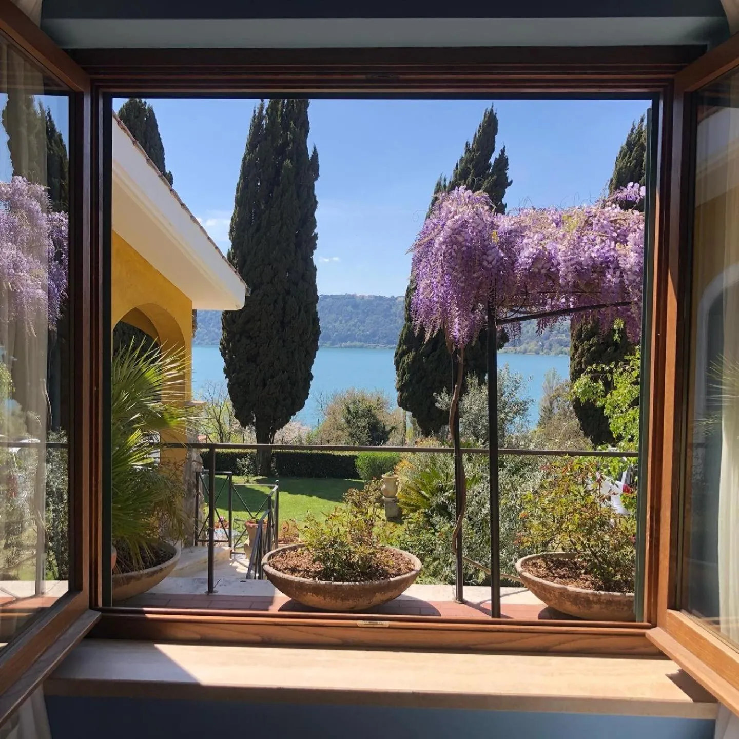 View (from property/room) in Il Nido del Falco