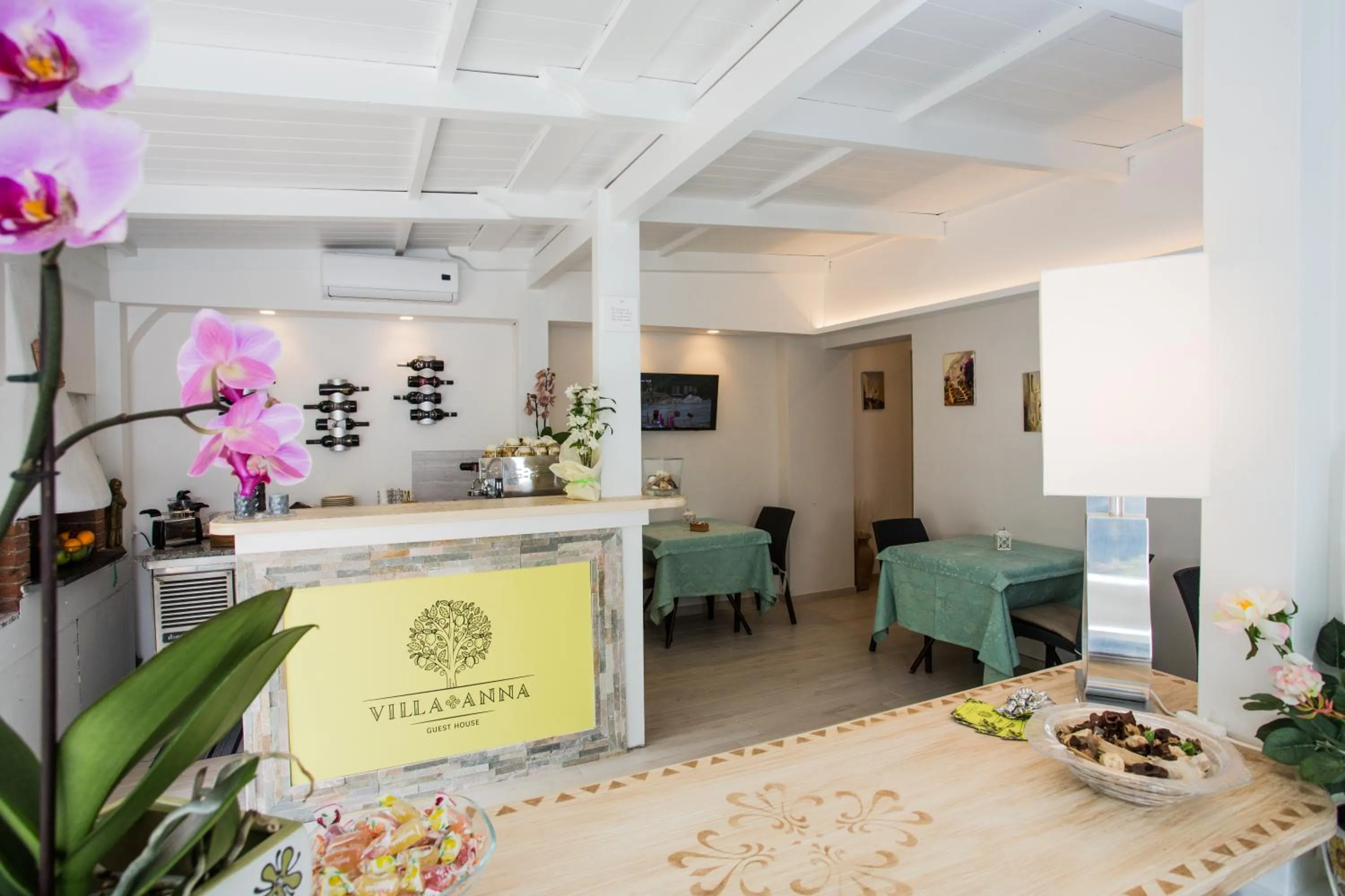 Lobby or reception in Relais Villa Anna